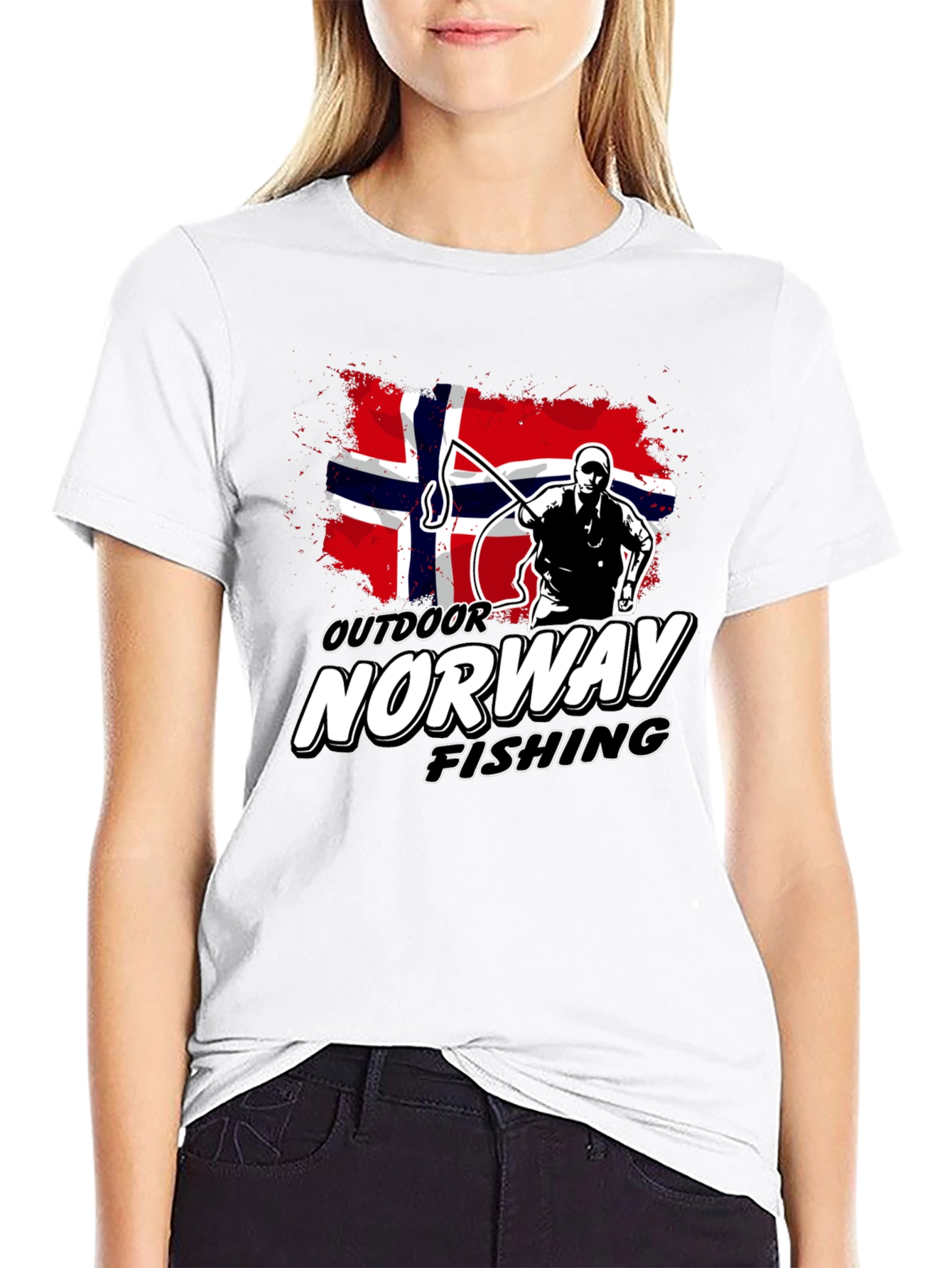 Outdoor Norway Fishing T-Shirt