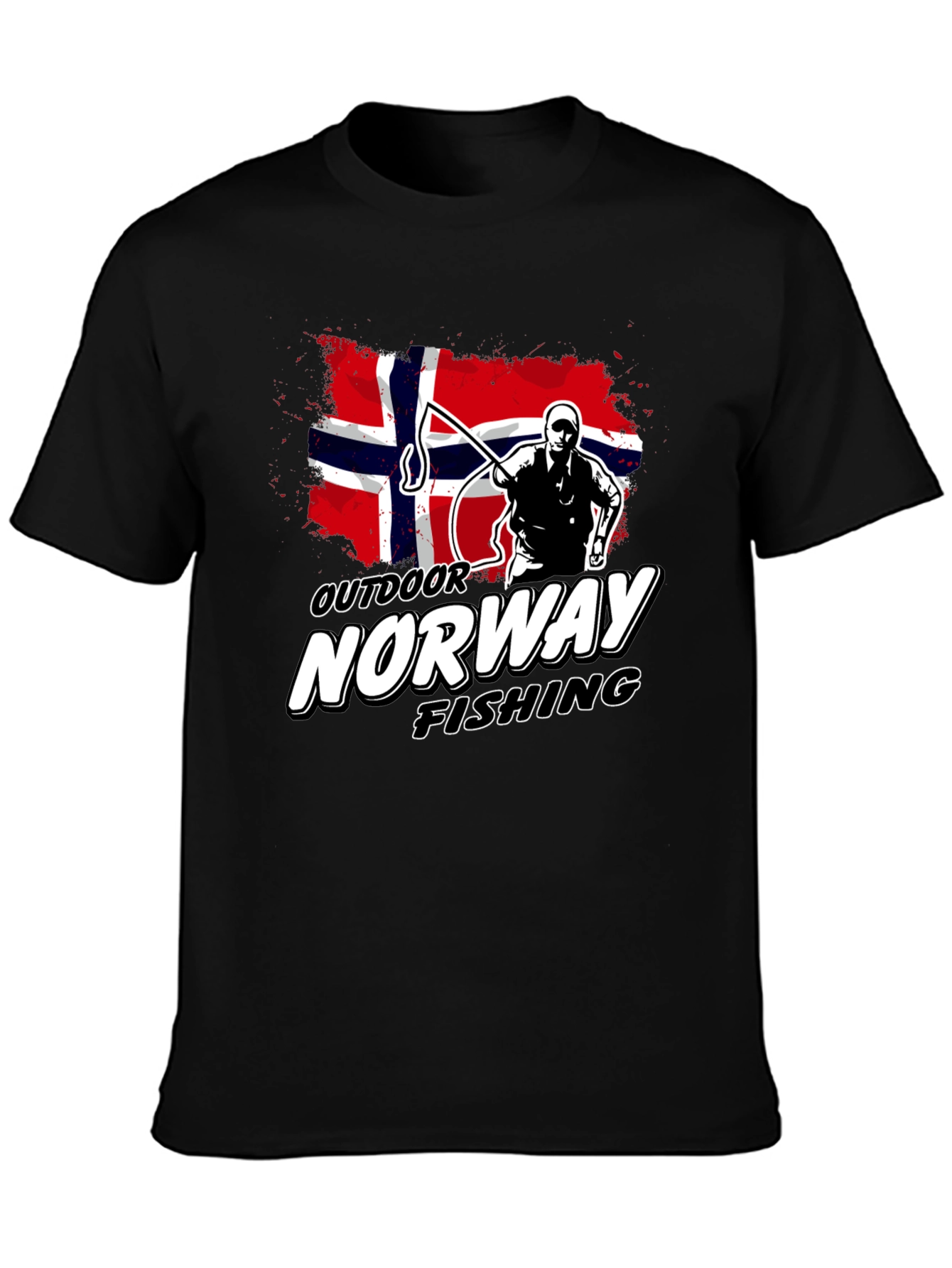 Outdoor Norway Fishing T-Shirt