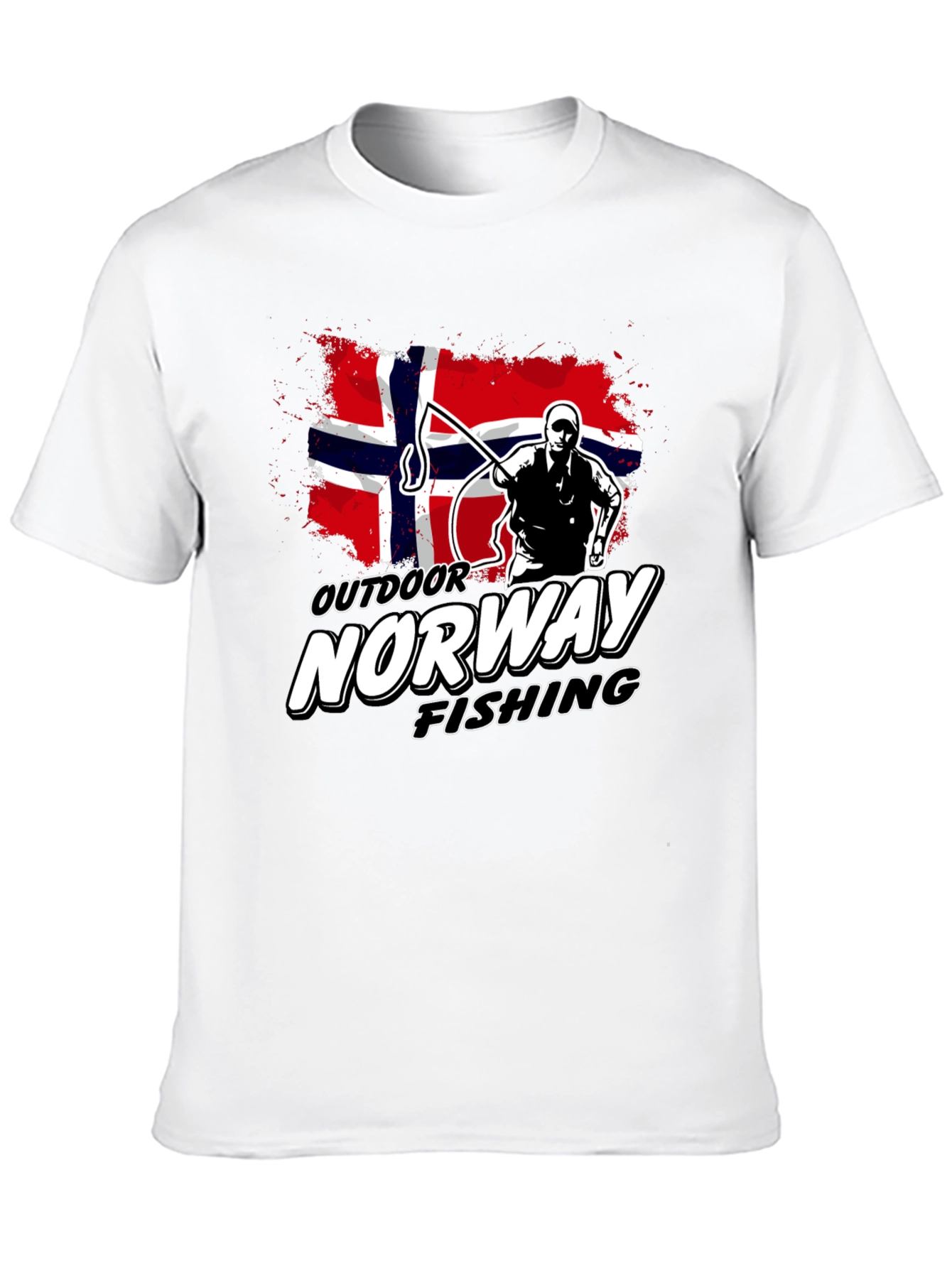 Outdoor Norway Fishing T-Shirt