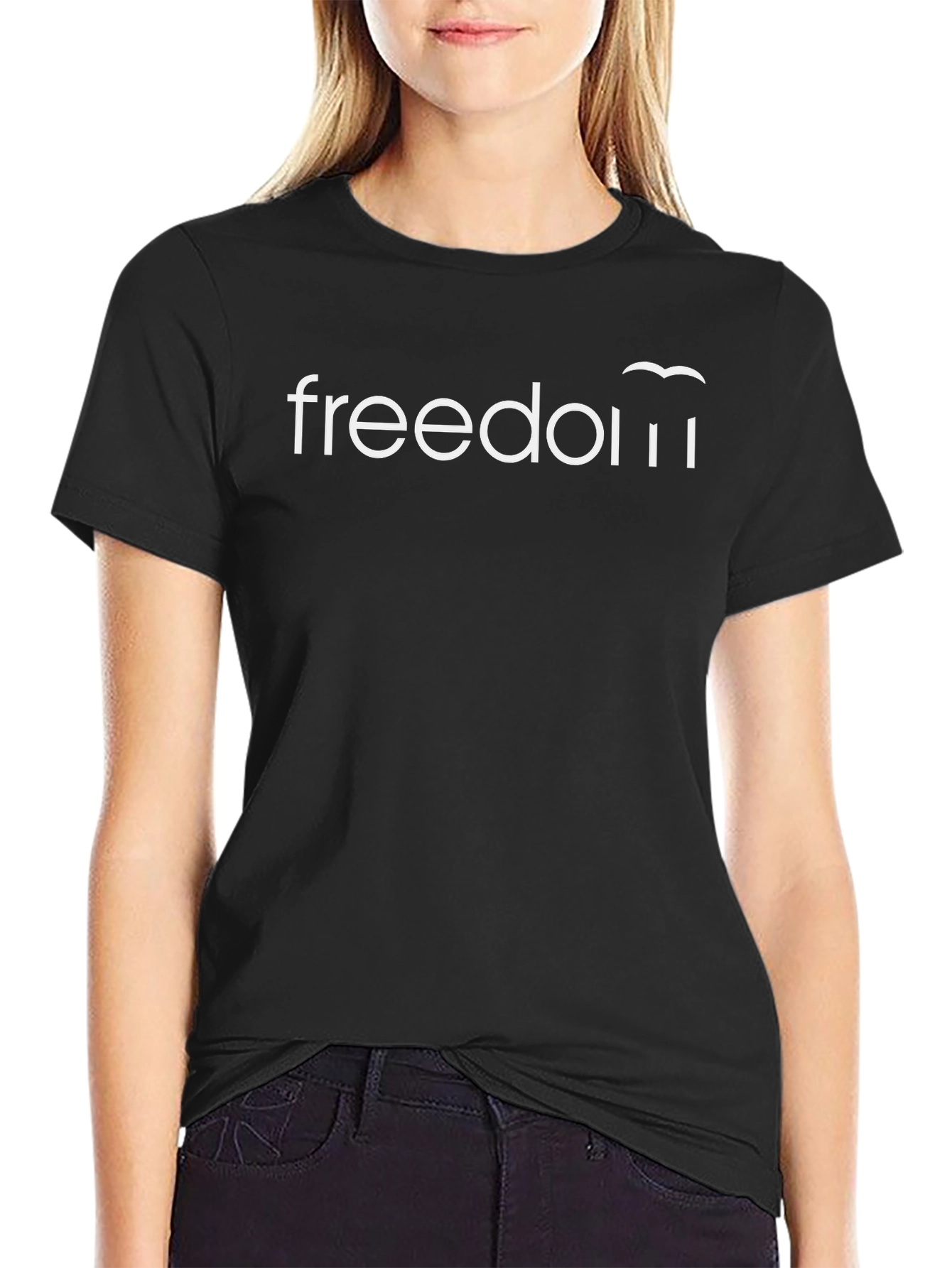 Freedom T-Shirt - Mens Black Tee