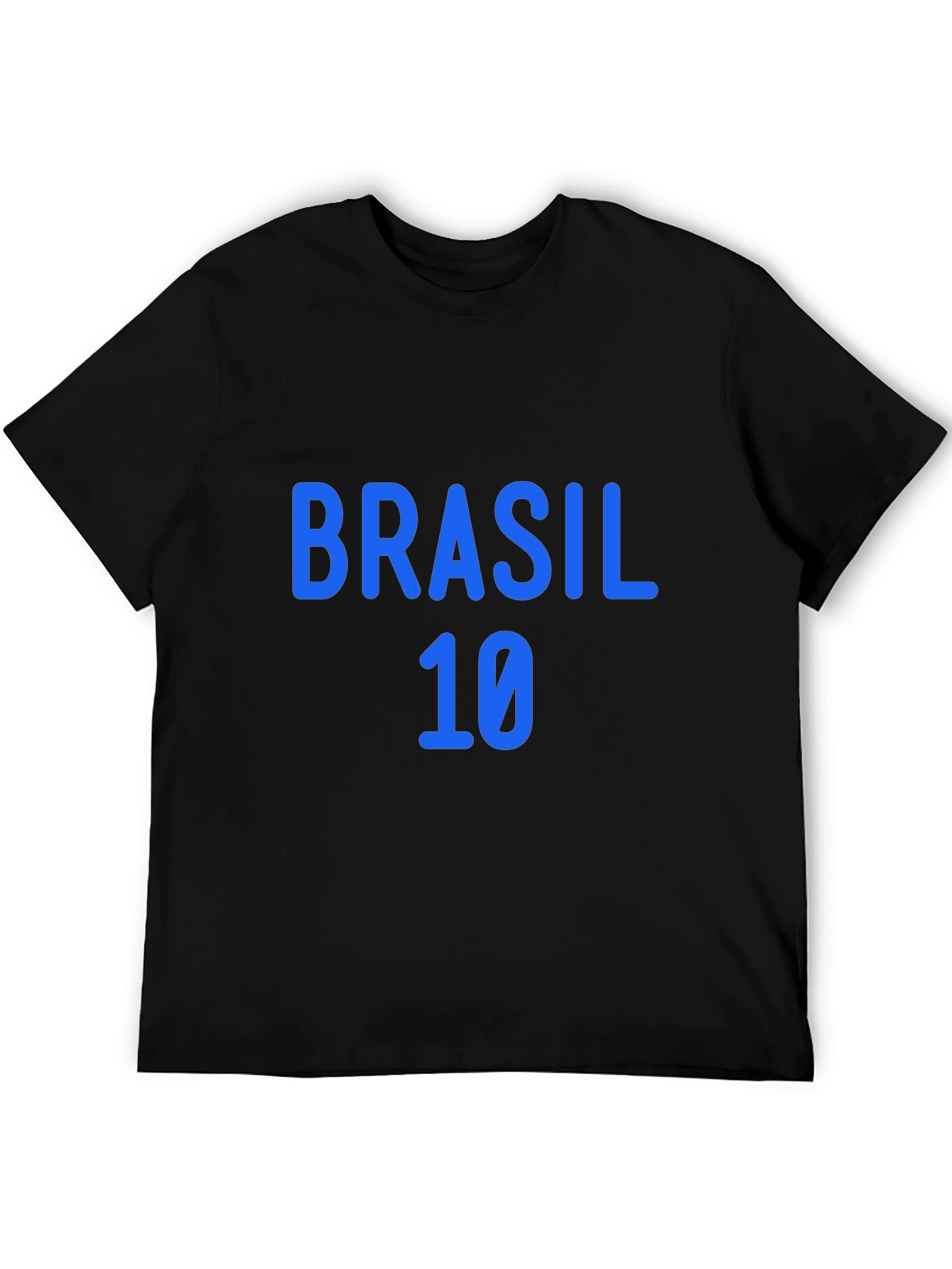 Brasil 10 Graphic Tee - Soccer Fan Shirt