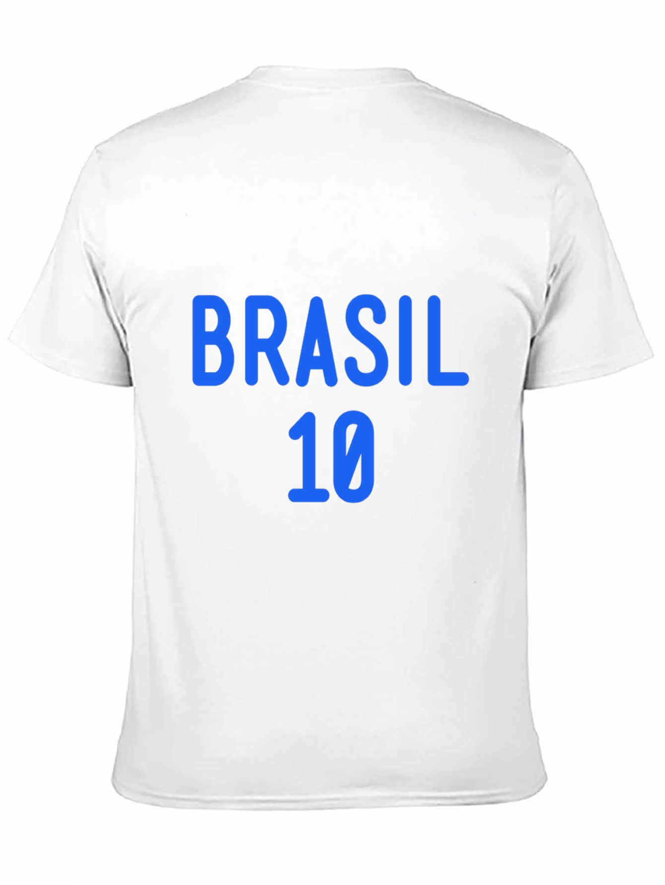 Brasil 10 Graphic Tee - Soccer Fan Shirt