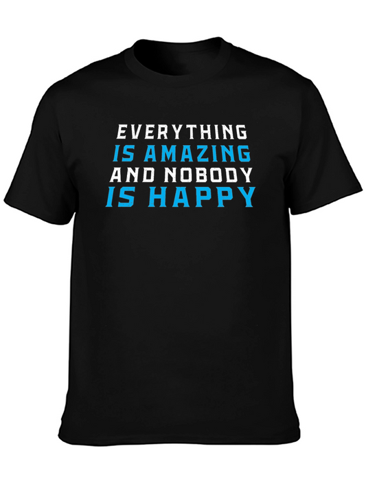 Everything is Amazing T-Shirt - Black Graphic Tee
