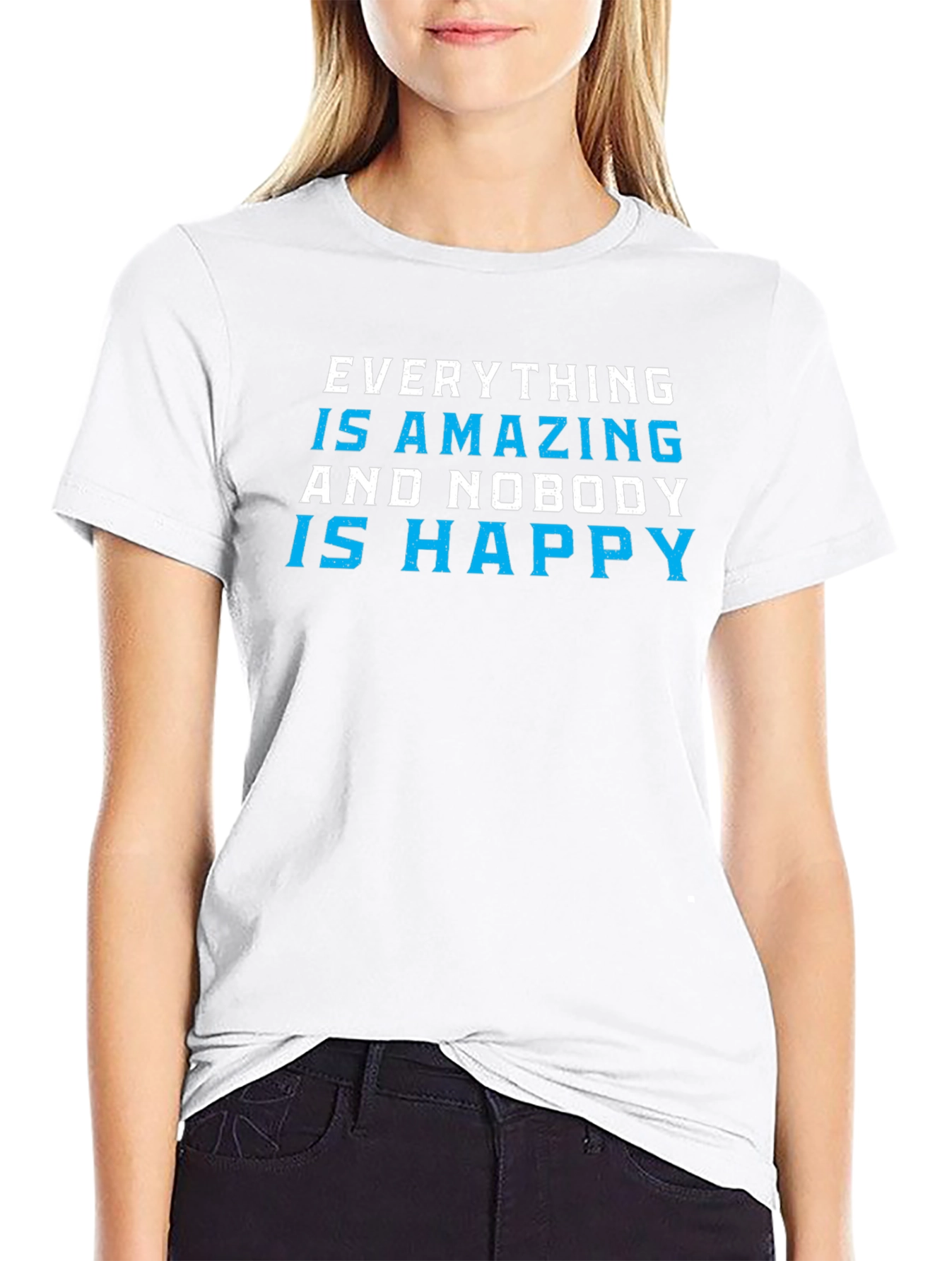 Everything is Amazing T-Shirt - Black Graphic Tee