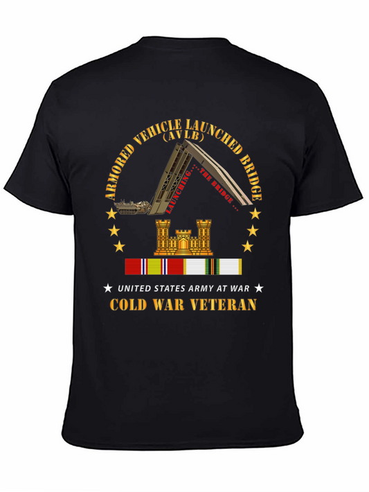 Armored Vehicle Launched Bridge (AVLB) Cold War Veteran T-Shirt
