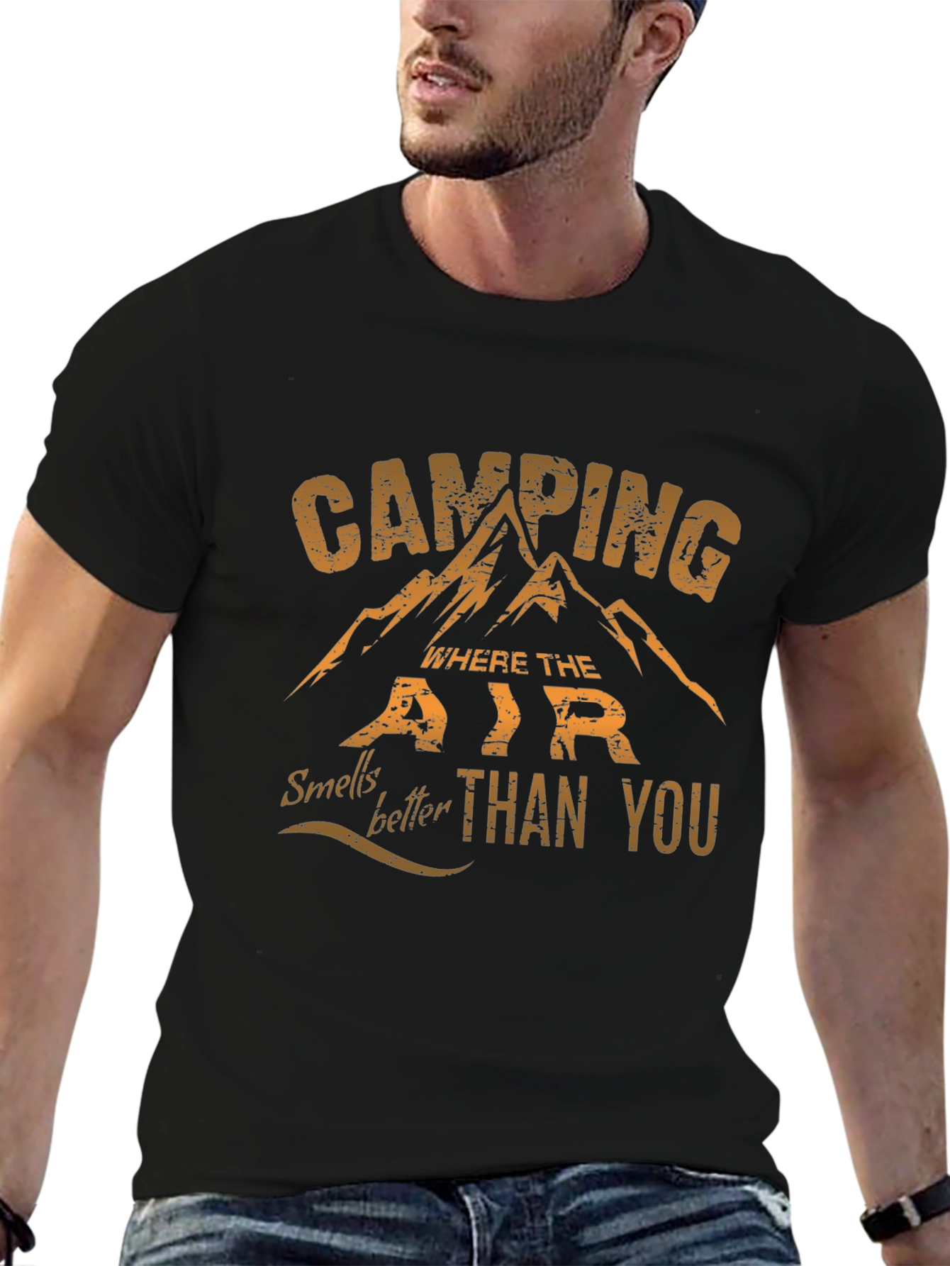 Camping T-Shirt: Air Smells Better Than You Tee