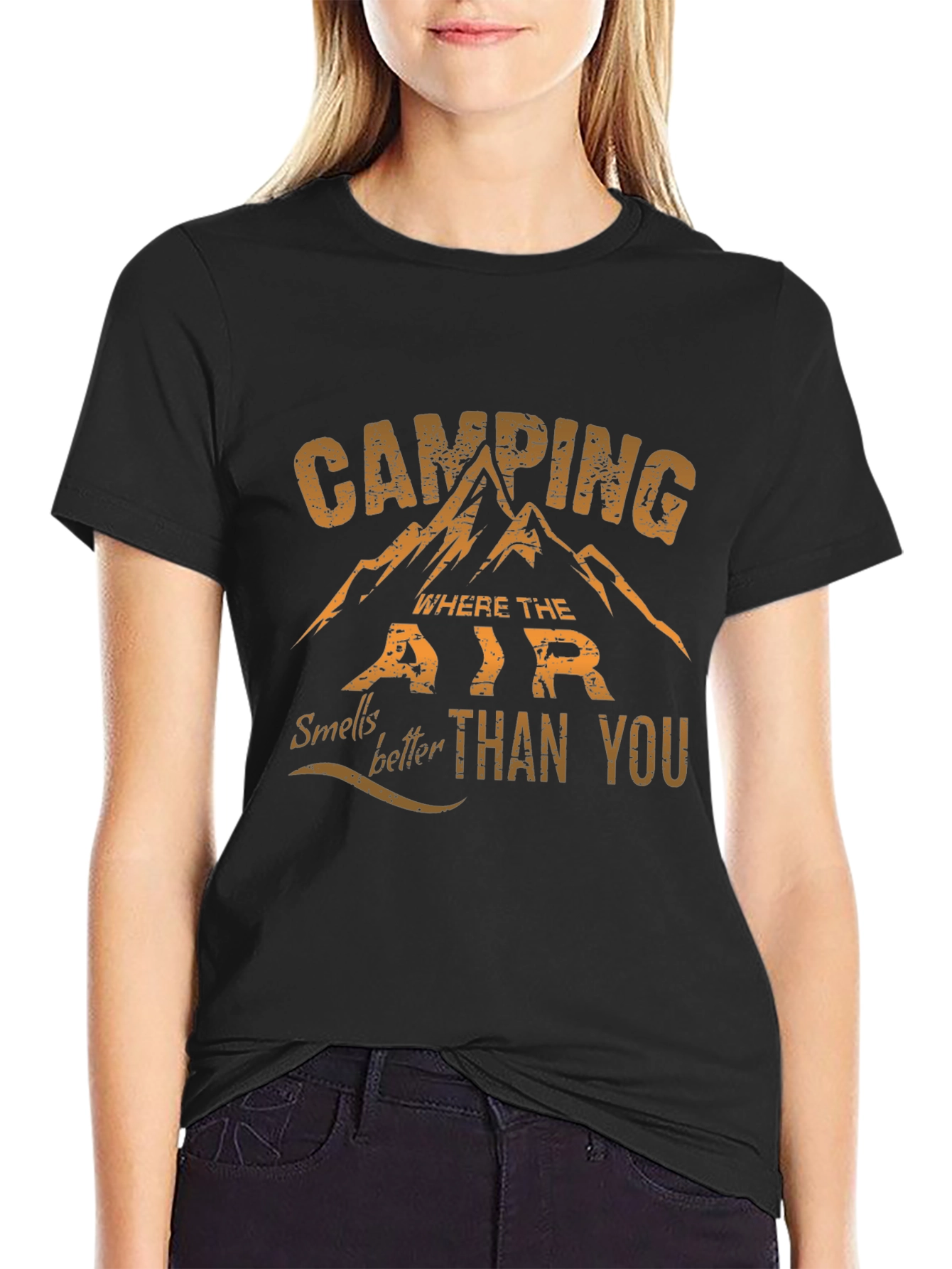 Camping T-Shirt: Air Smells Better Than You Tee
