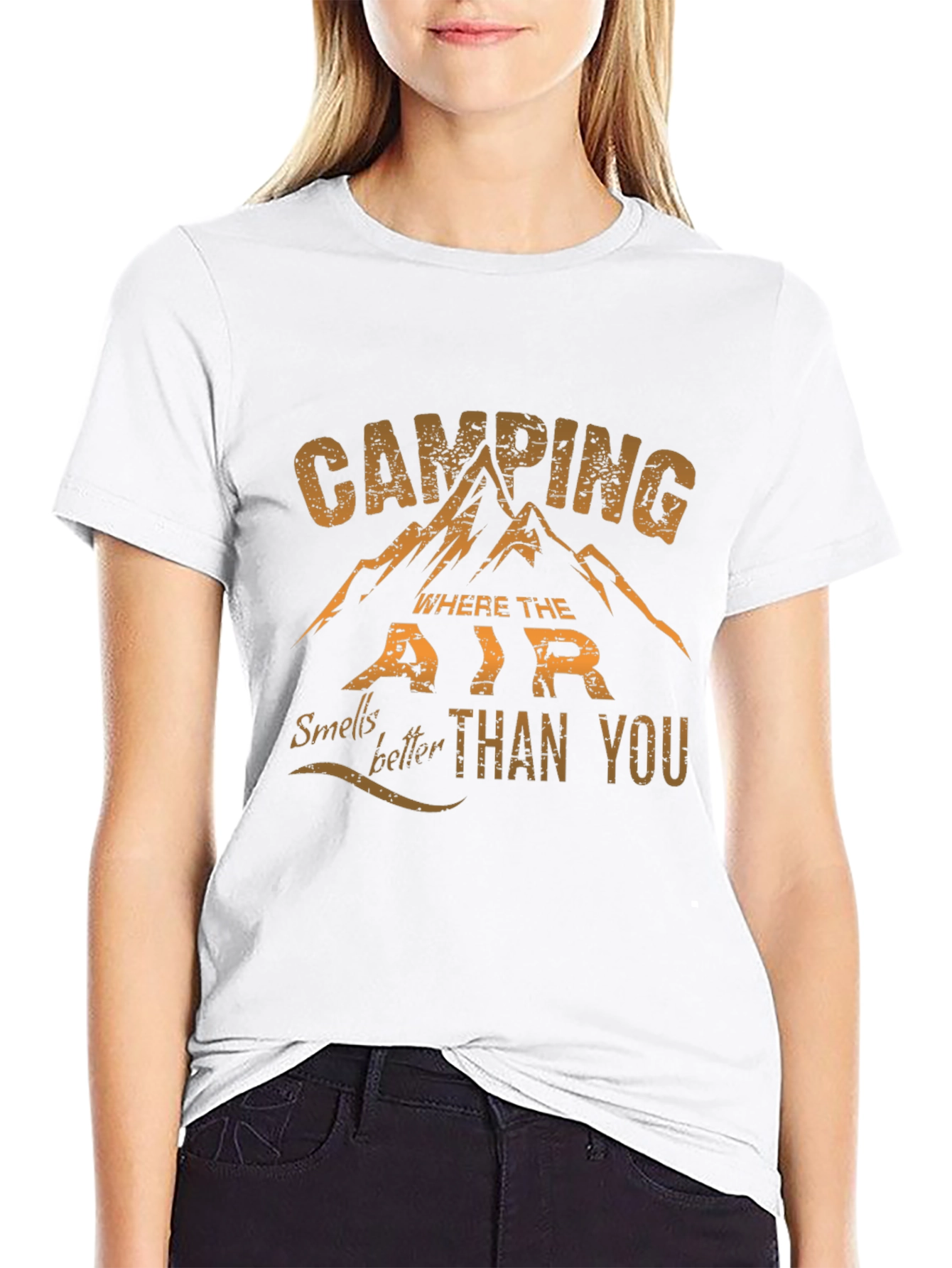 Camping T-Shirt: Air Smells Better Than You Tee