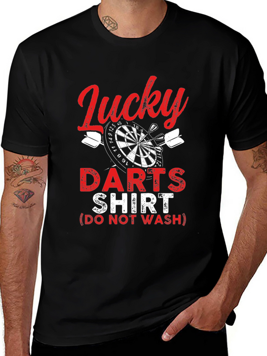 Lucky Darts Shirt - Novelty Graphic Tee