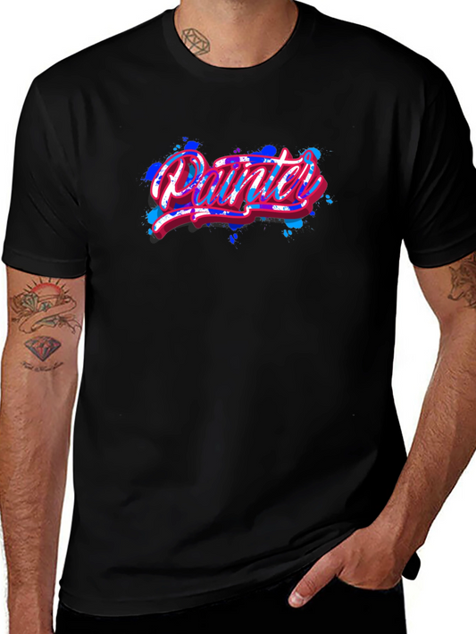 Painter Graphic Tee - Stylish Art Shirt
