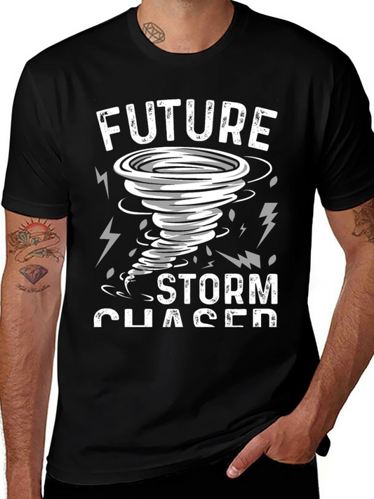 Future Storm Chaser T-Shirt Tornado Graphic Tee