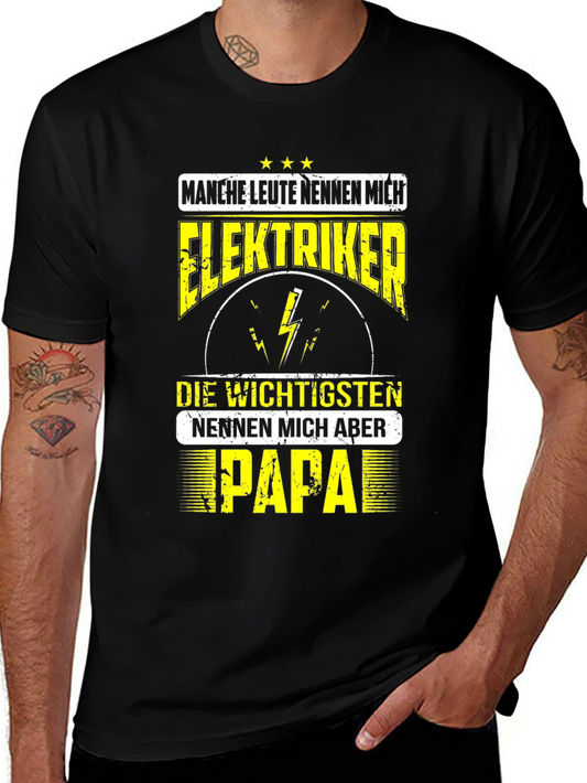 Electrician Papa T-Shirt