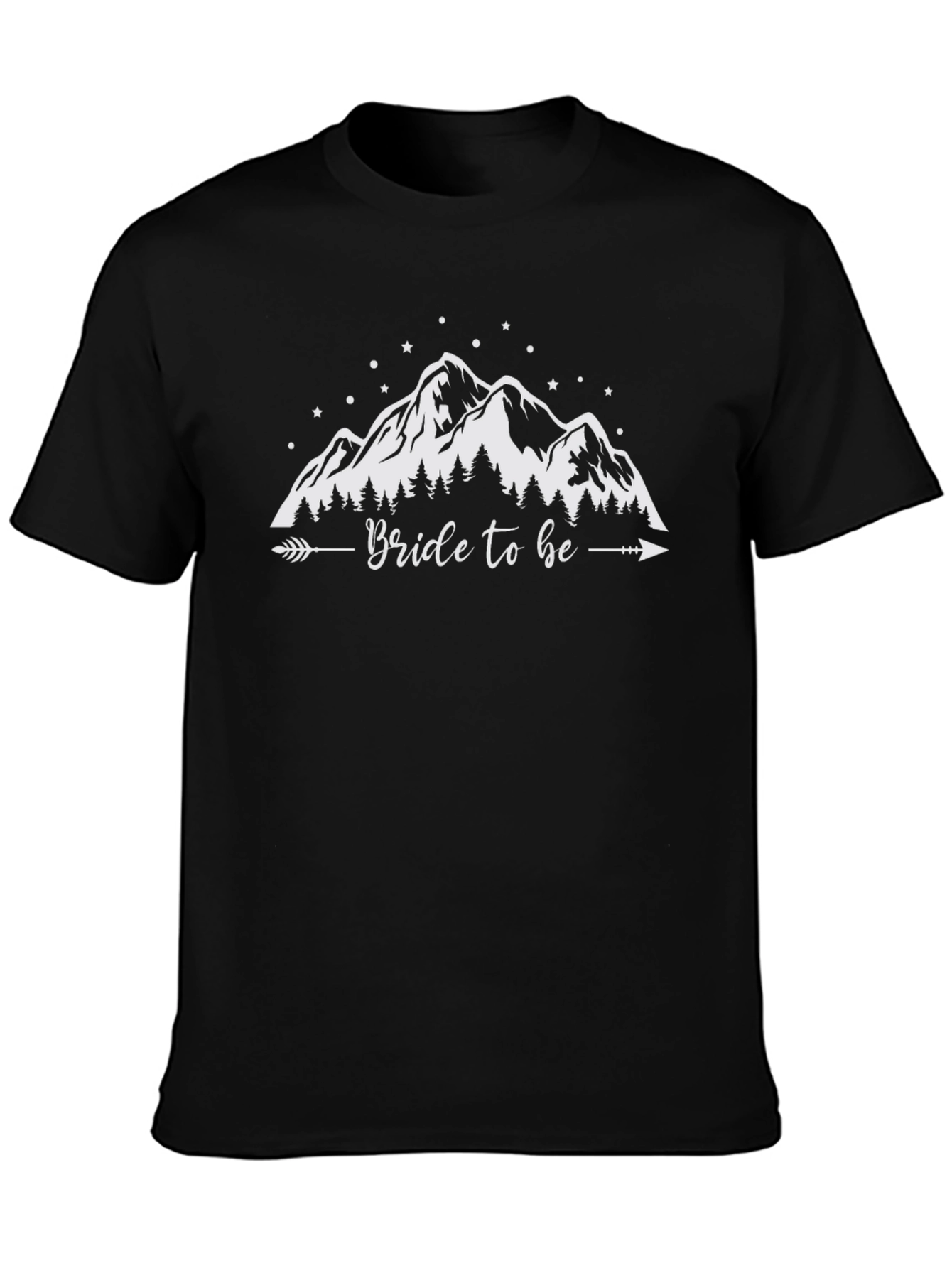 Bride to Be Mountain Graphic T-Shirt