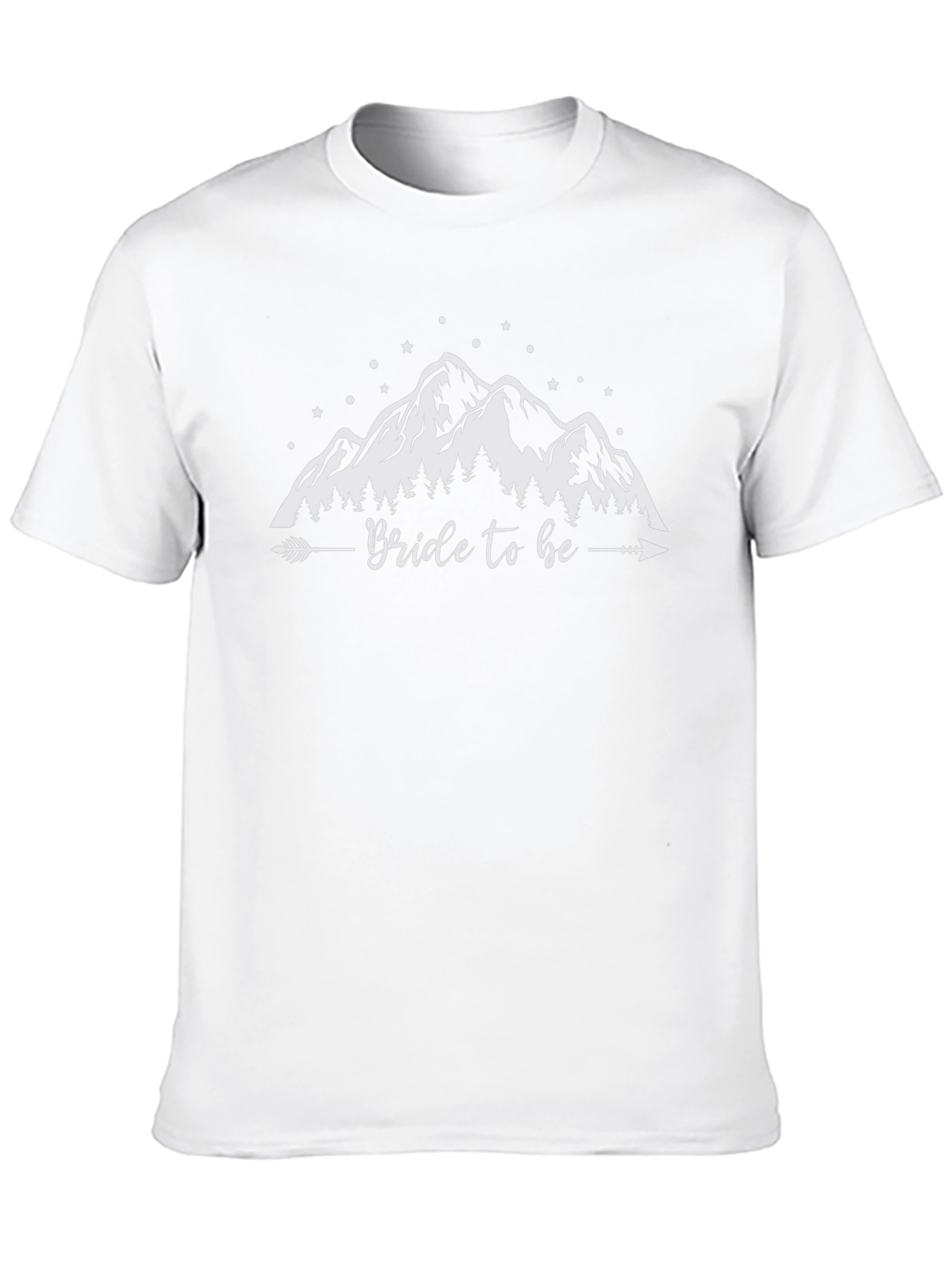 Bride to Be Mountain Graphic T-Shirt