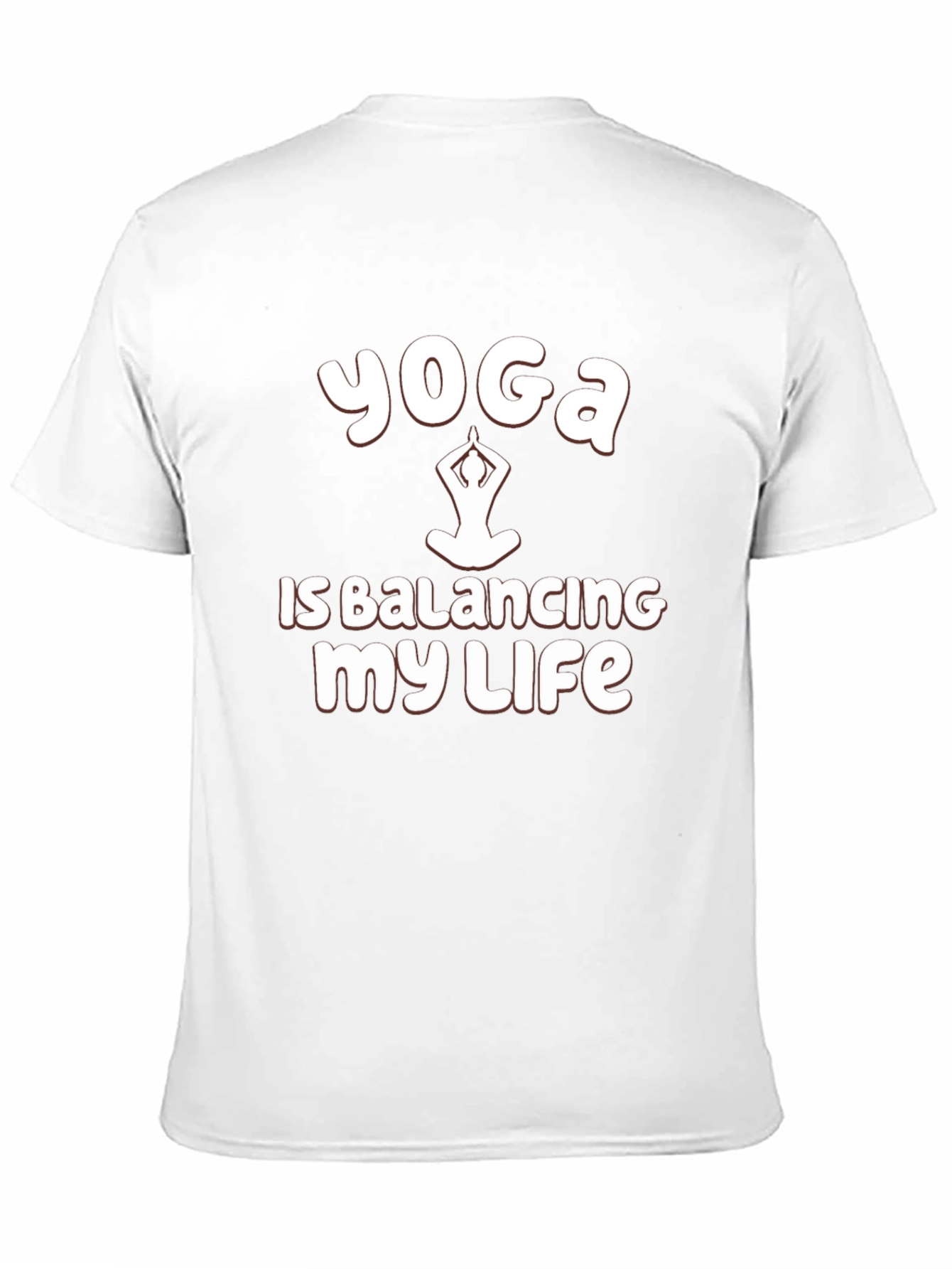 Yoga Balancing Life Graphic T-Shirt