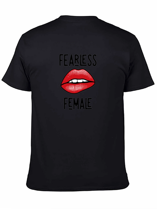 Fearless Female Graphic Tee - Black