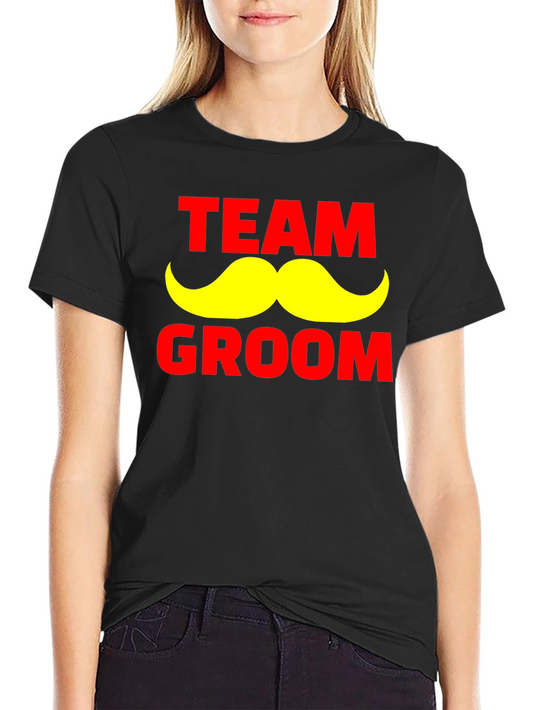Team Groom T-Shirt - Bachelor Party Ready!