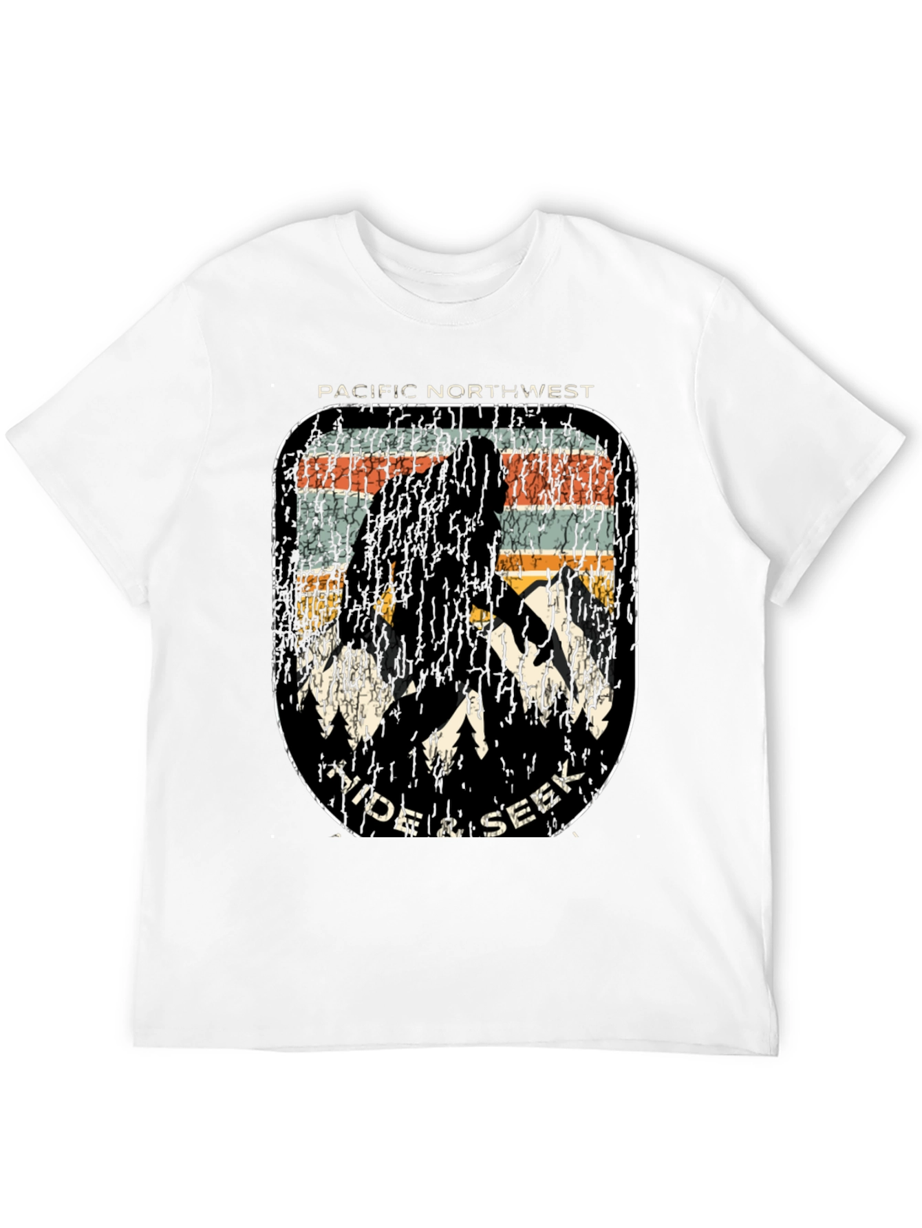 Pacific Northwest Hide & Seek Bigfoot T-Shirt