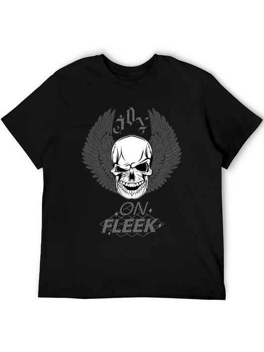 Skull & Wings T-Shirt: On Fleek Style