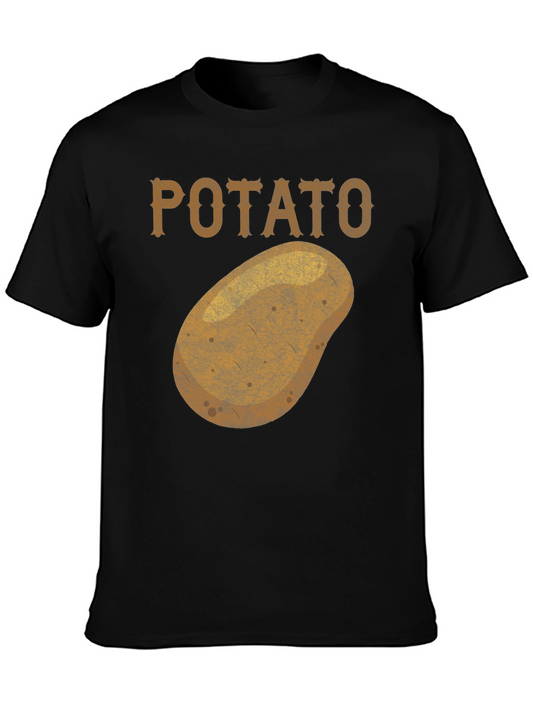 Potato Graphic T-Shirt Funny Novelty Tee