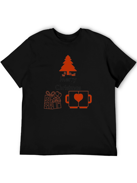 Festive Christmas Graphic Tee - Holiday Celebration Shirt