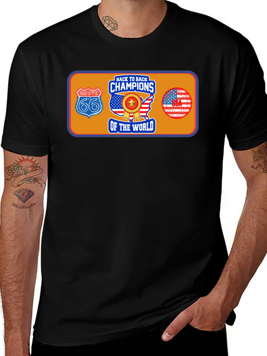 Back to Back Champions USA Graphic Tee