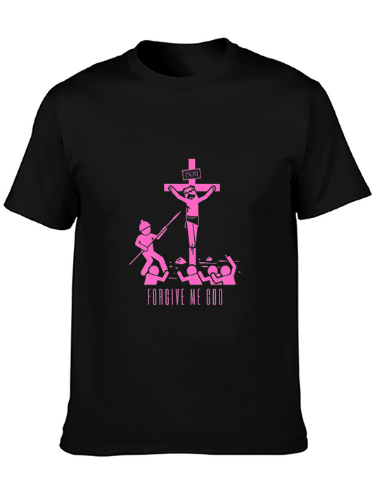 Forgive Me God Graphic Tee - Religious T-Shirt