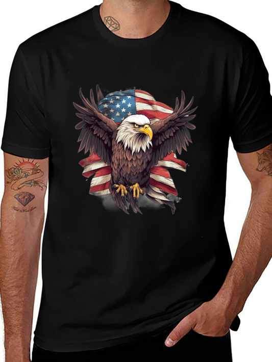 American Eagle USA Flag Graphic T-Shirt