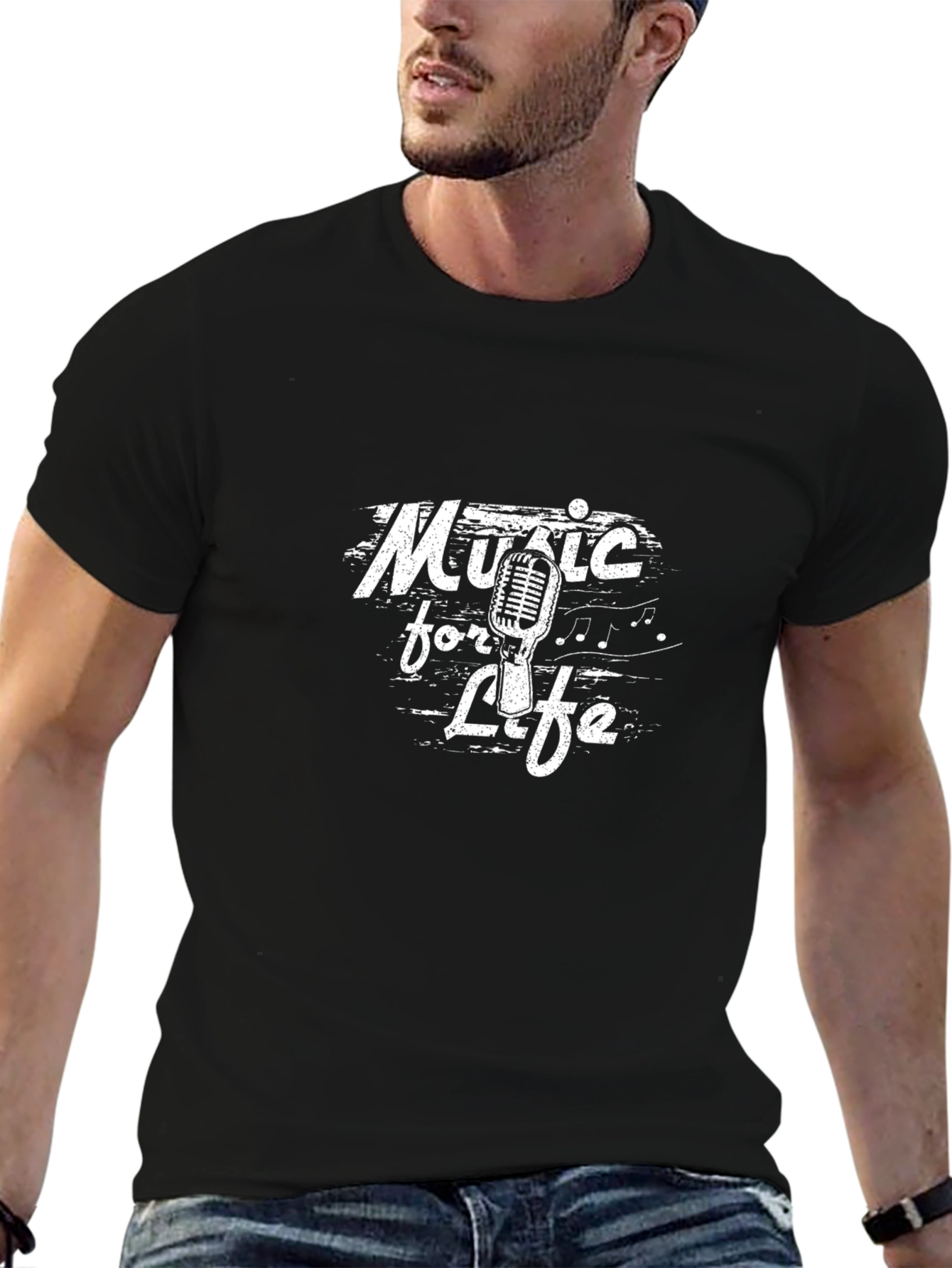 Music for Life Graphic T-Shirt