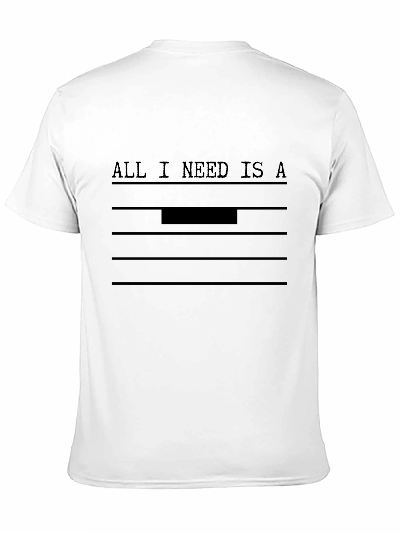 Music Rest T-Shirt: All I Need Is A Rest!