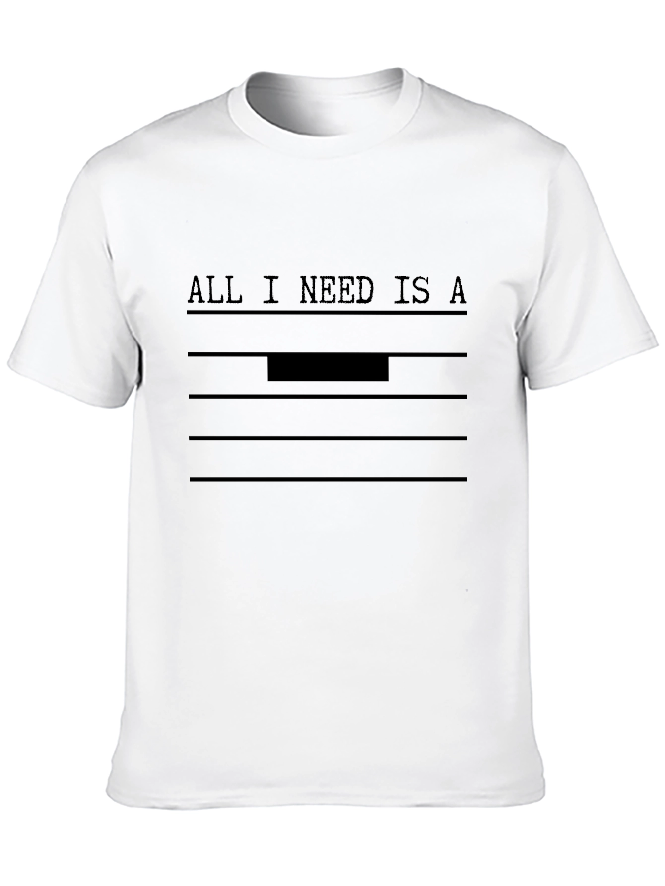 Music Rest T-Shirt: All I Need Is A Rest!