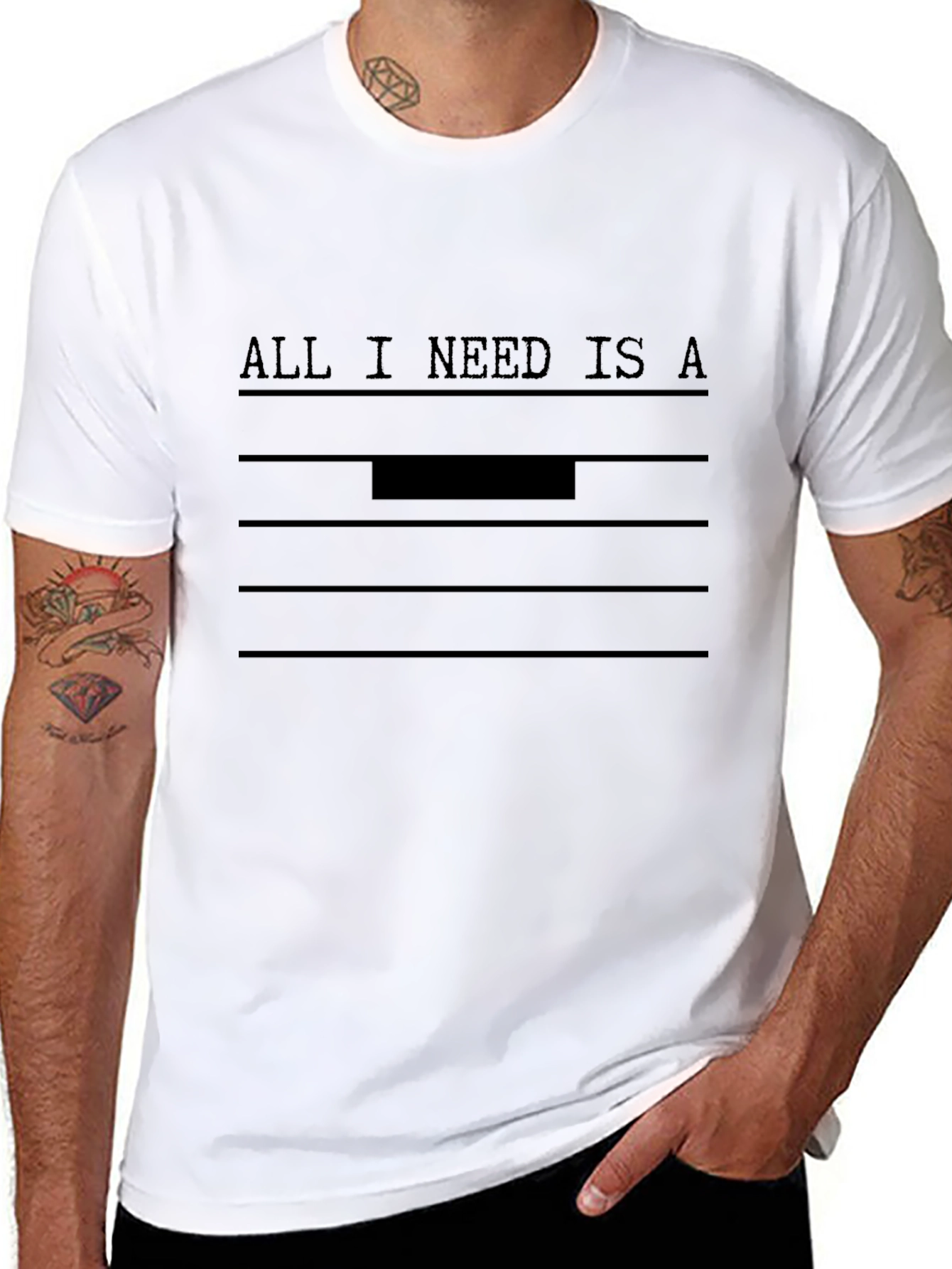 Music Rest T-Shirt: All I Need Is A Rest!