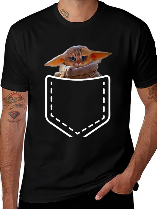 Grogu Pocket Graphic Tee - The Mandalorian
