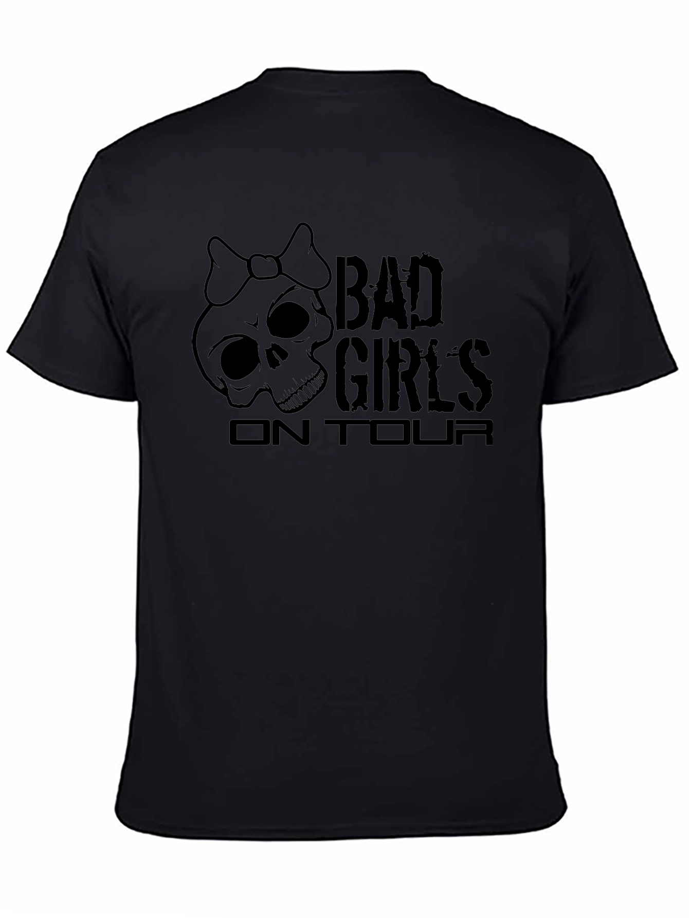 Bad Girls on Tour Black Graphic Tee