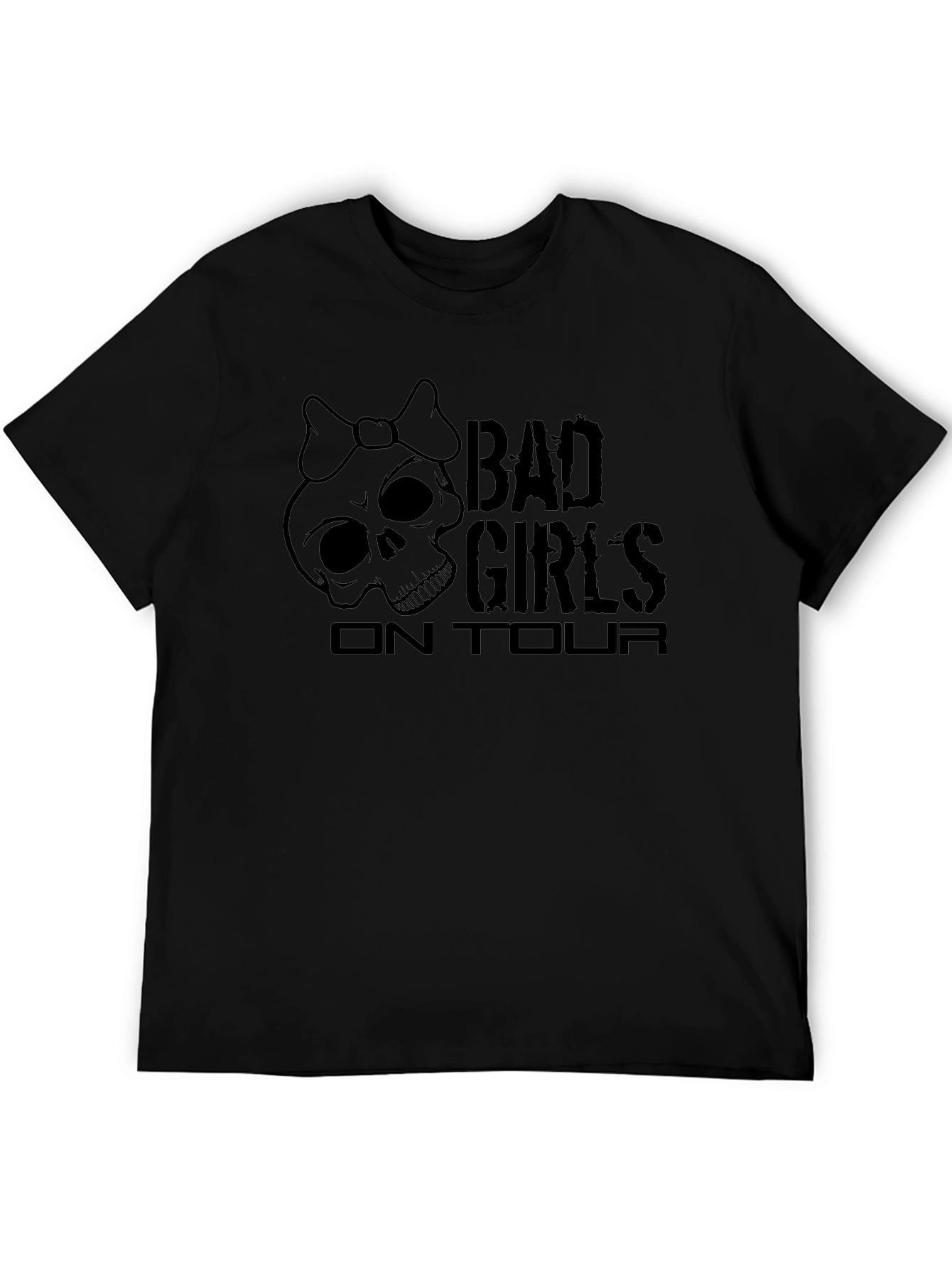 Bad Girls on Tour Black Graphic Tee