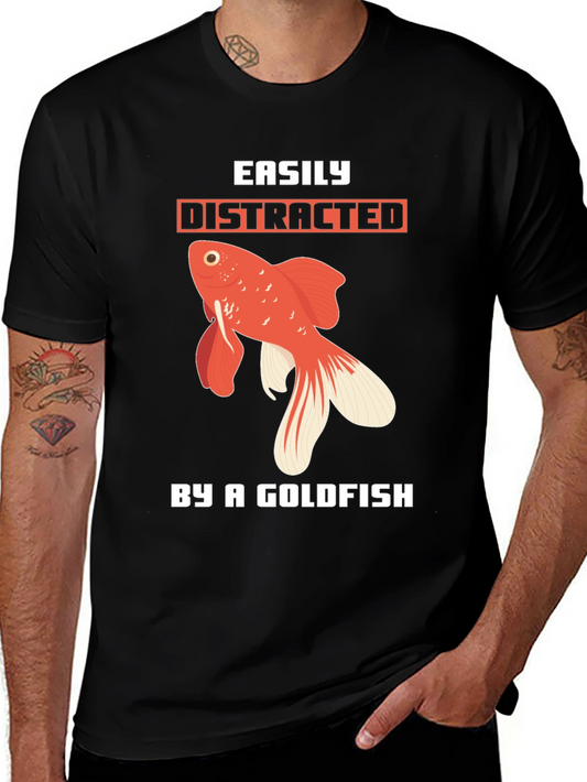 Easily Distracted By A Goldfish T-Shirt
