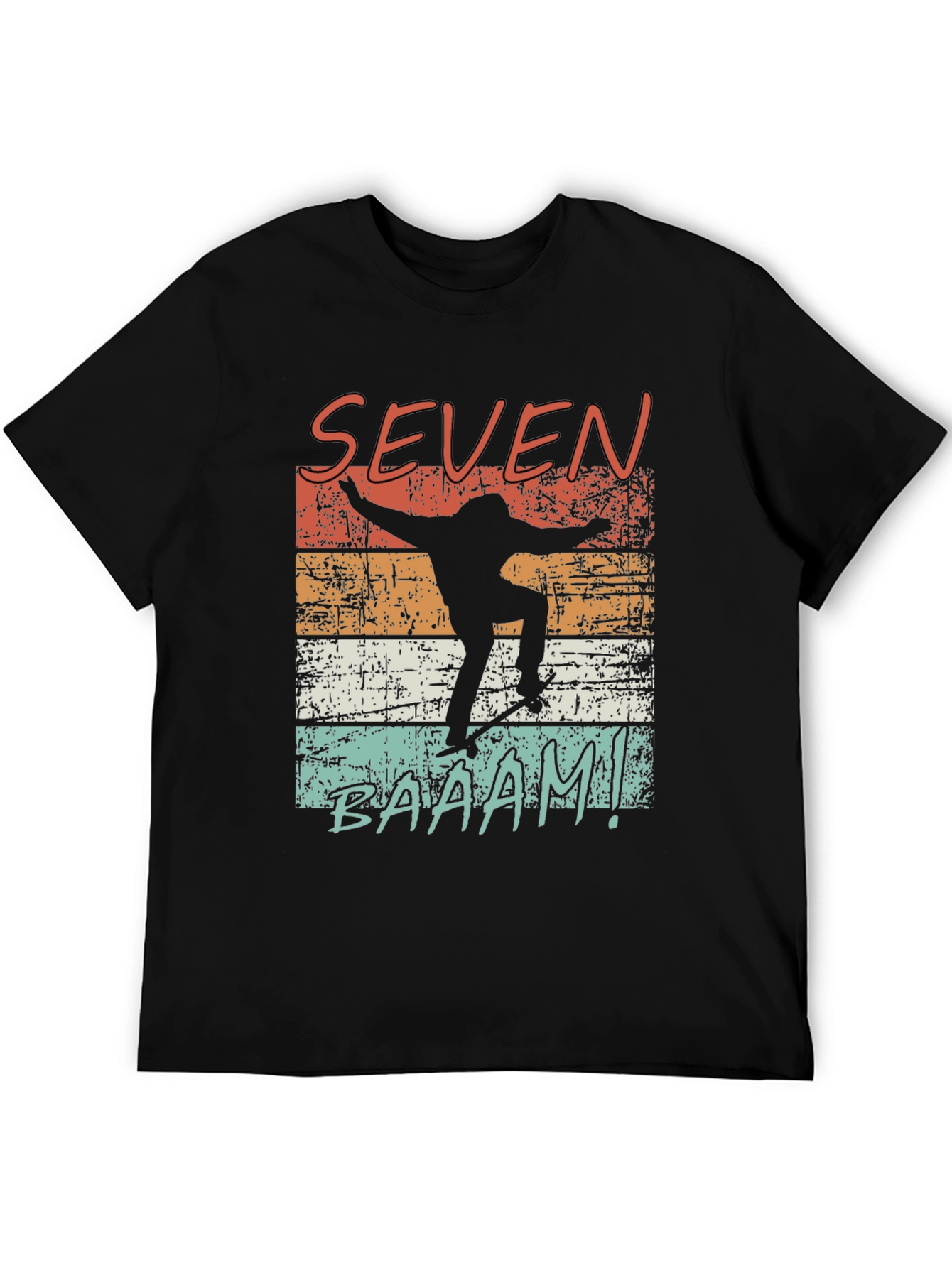Seven Baaam! Skateboard T-Shirt