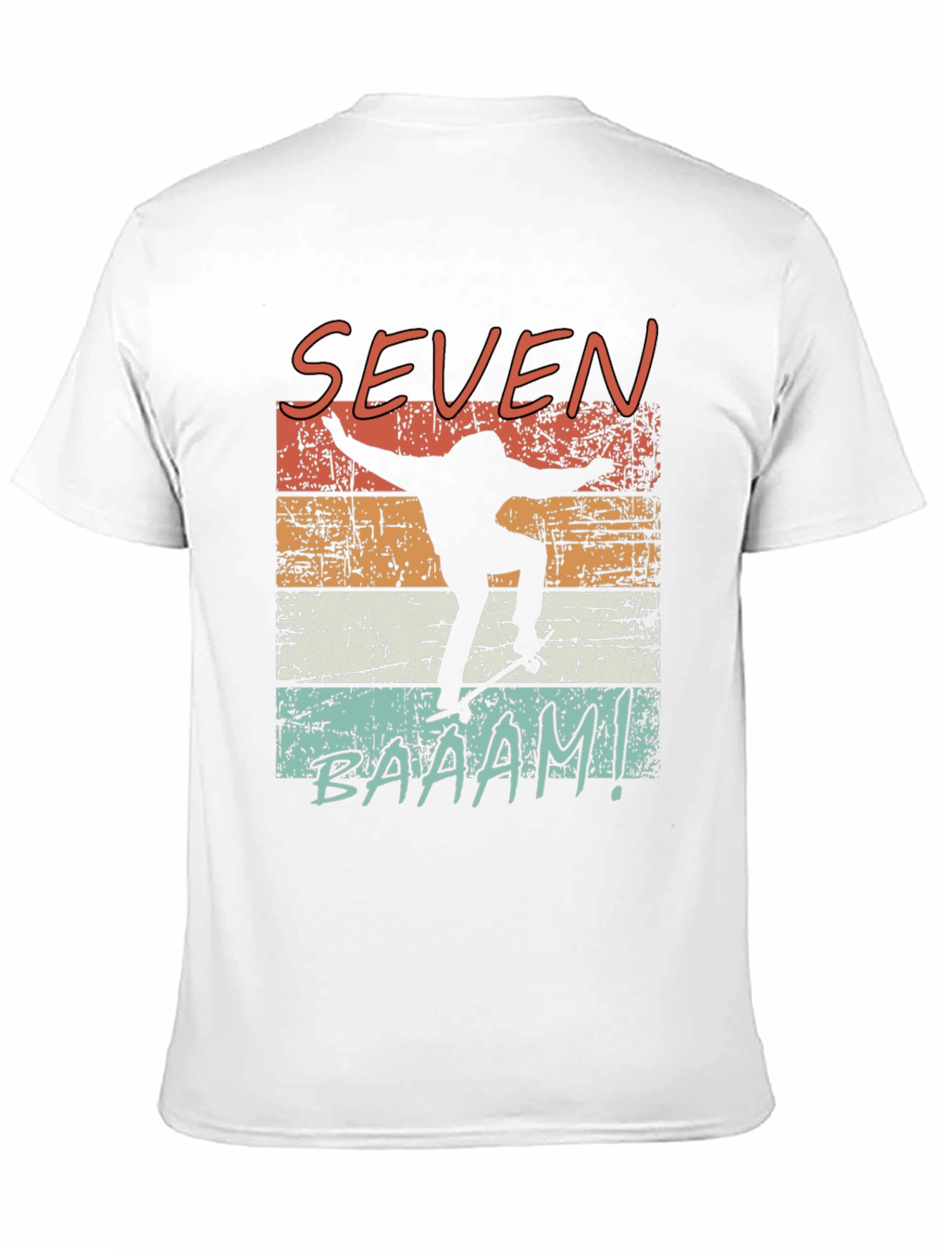 Seven Baaam! Skateboard T-Shirt