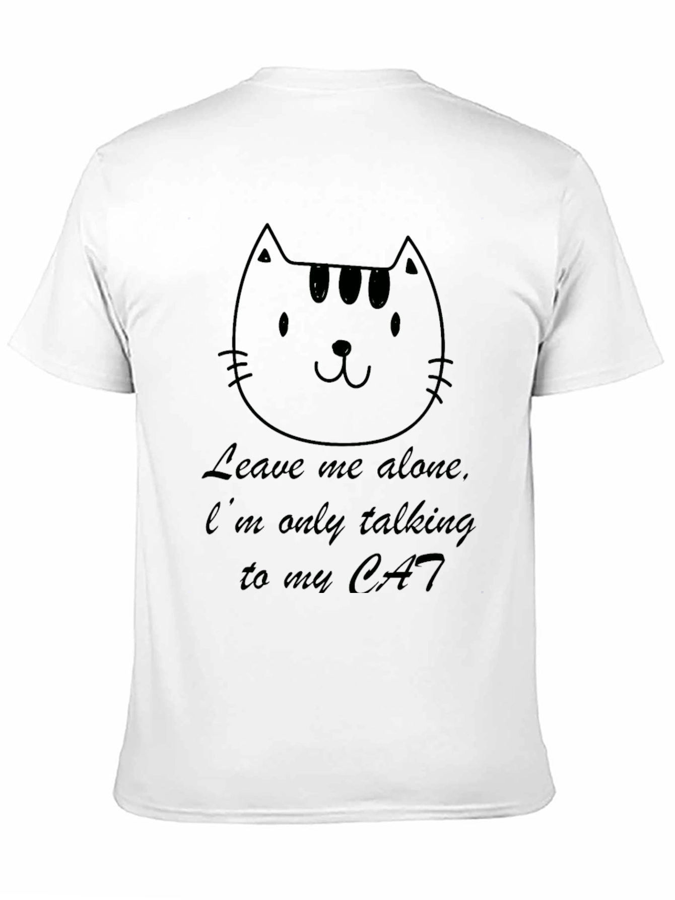 Mens Funny Cat Lover T-Shirt