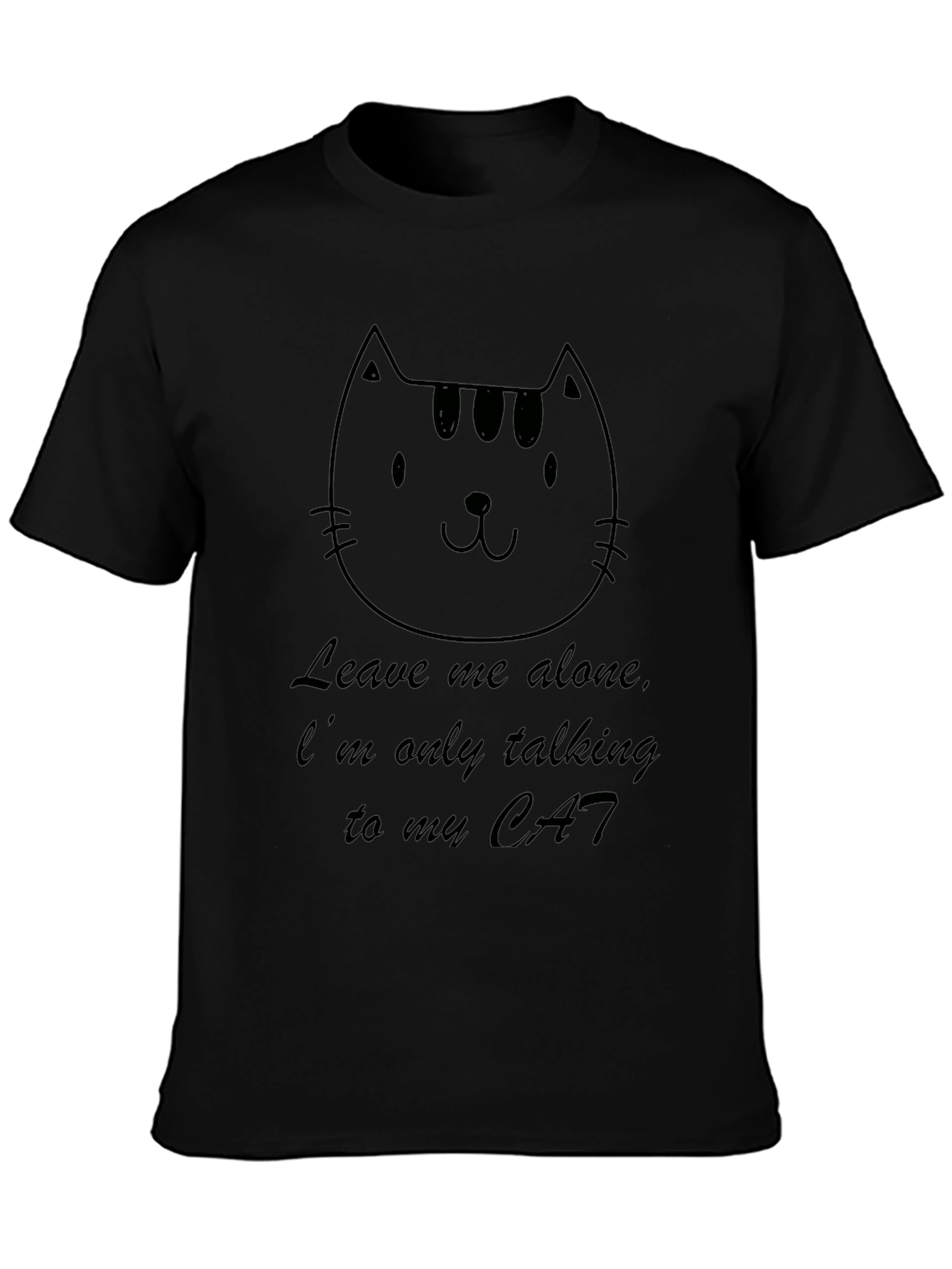 Mens Funny Cat Lover T-Shirt
