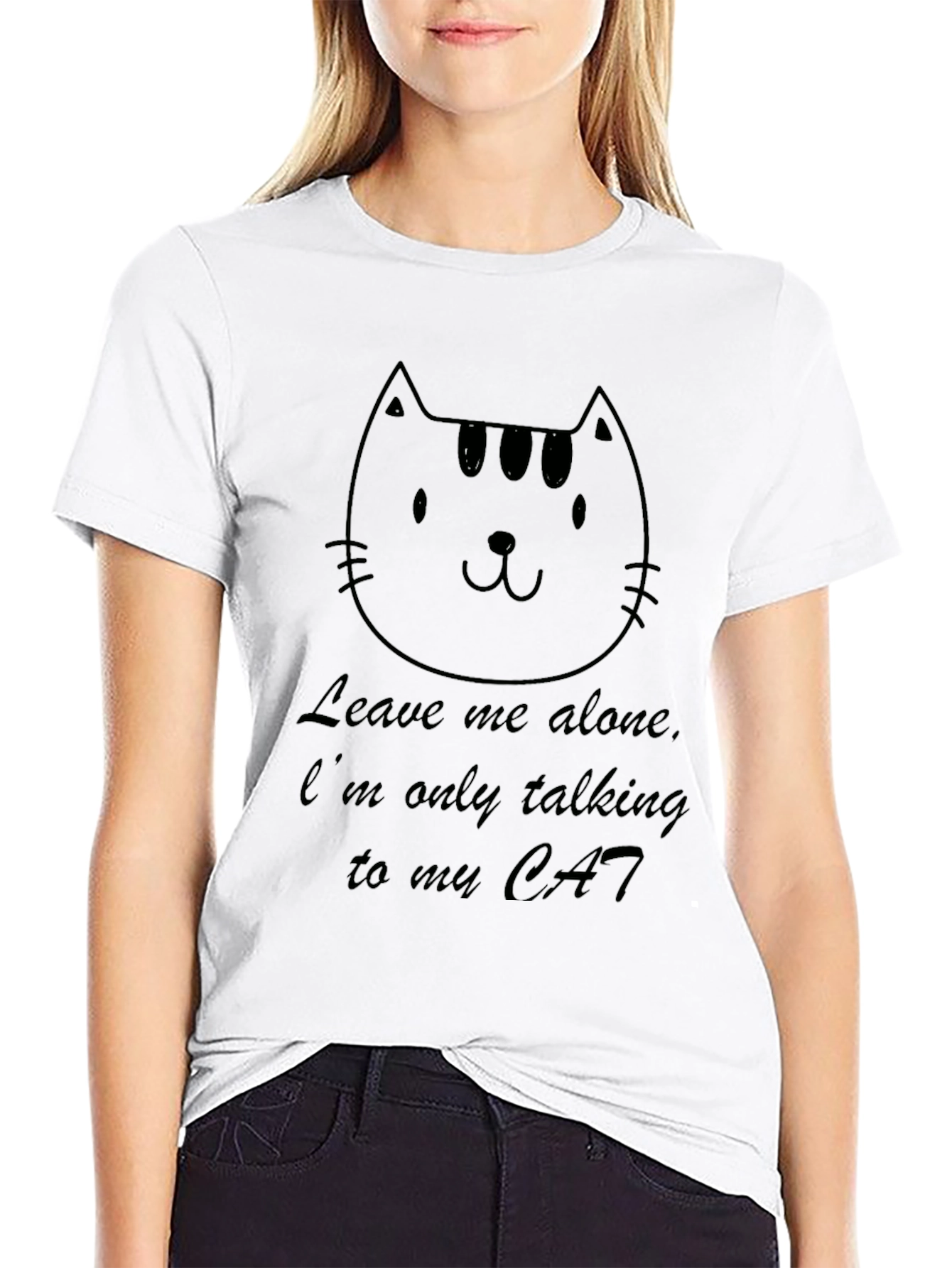 Mens Funny Cat Lover T-Shirt