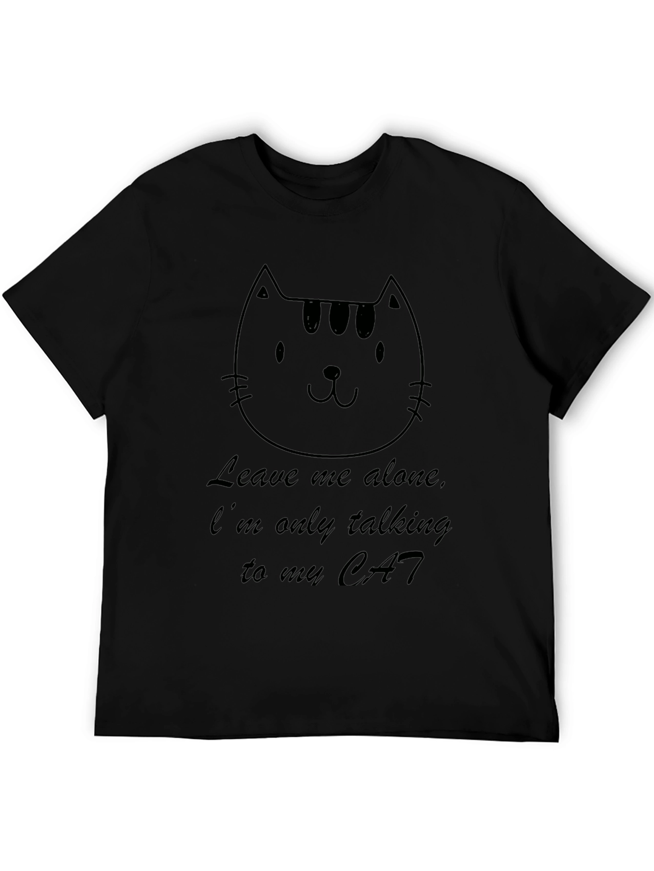 Mens Funny Cat Lover T-Shirt
