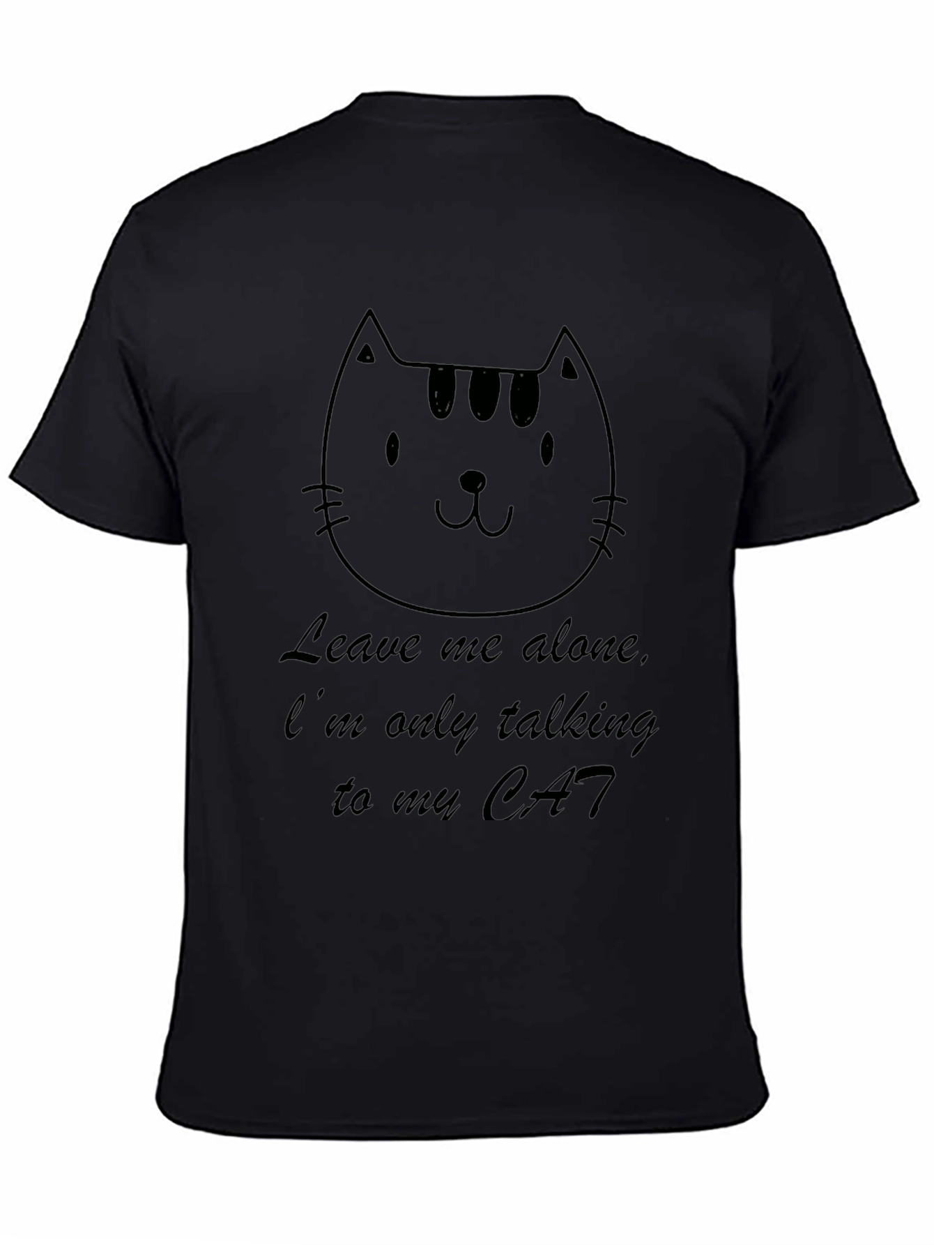 Mens Funny Cat Lover T-Shirt
