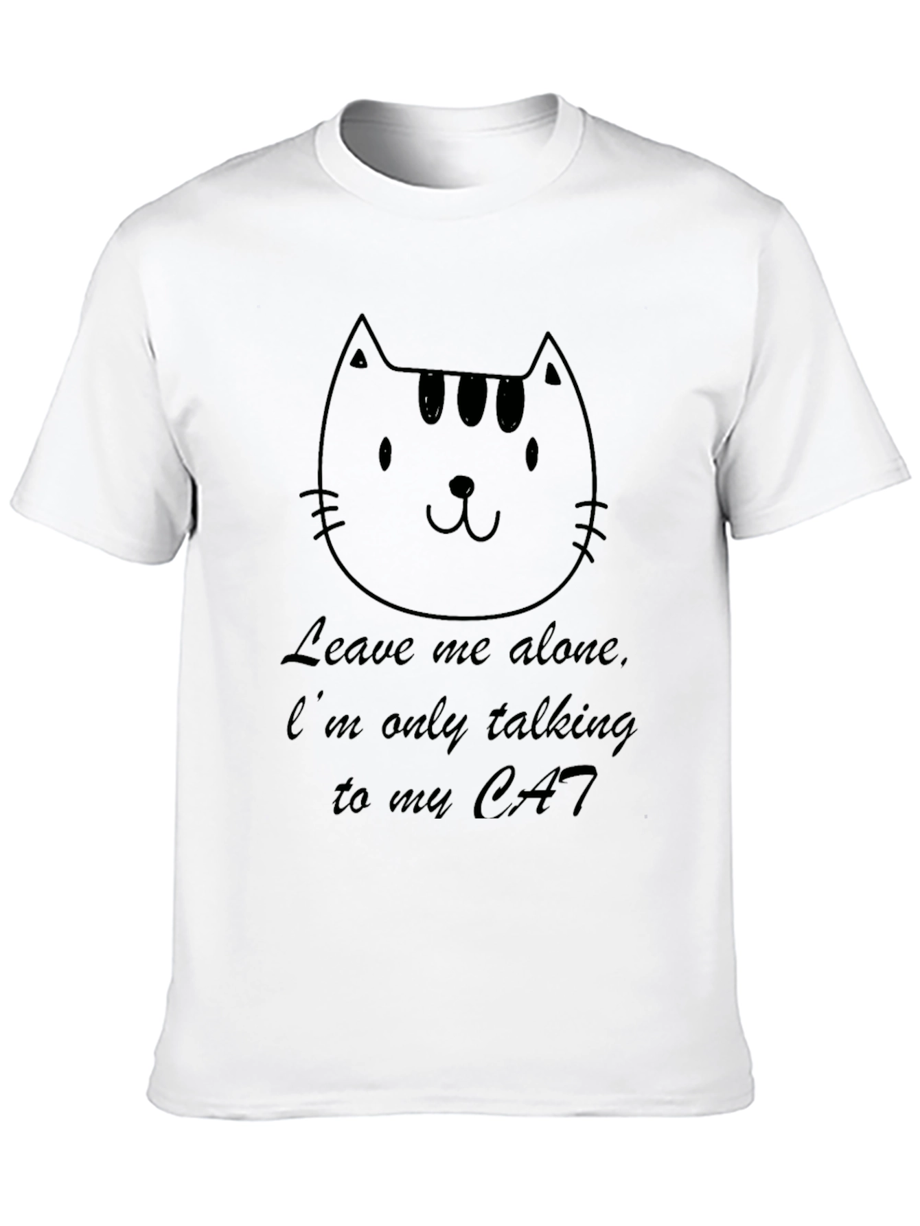 Mens Funny Cat Lover T-Shirt