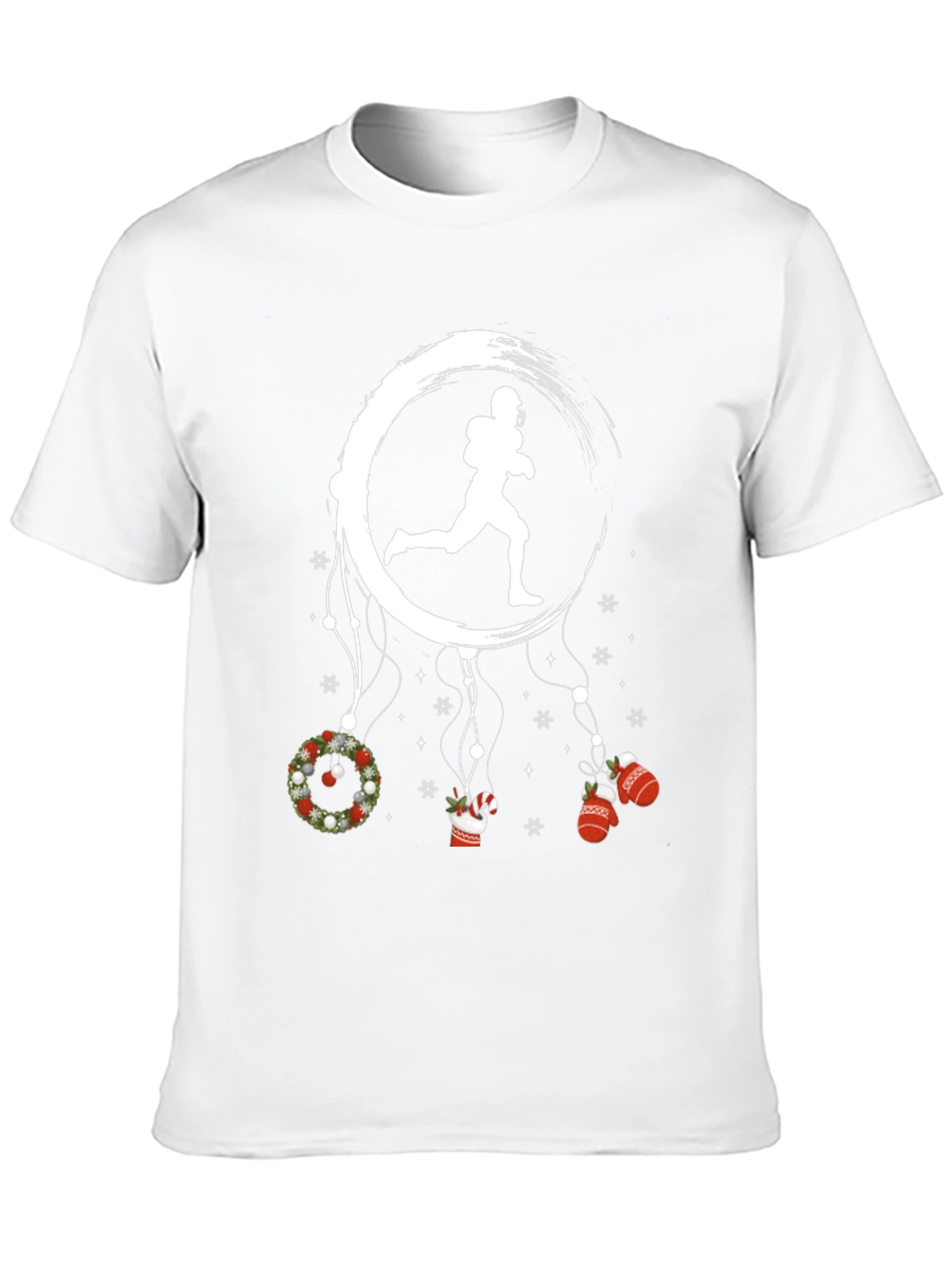 Festive Football Dreamcatcher Graphic Tee