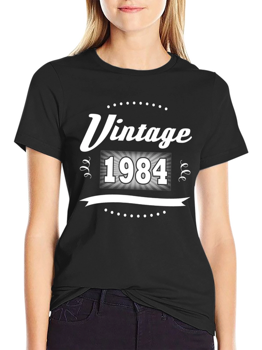Vintage 1984 T-Shirt - Birthday Gift Idea