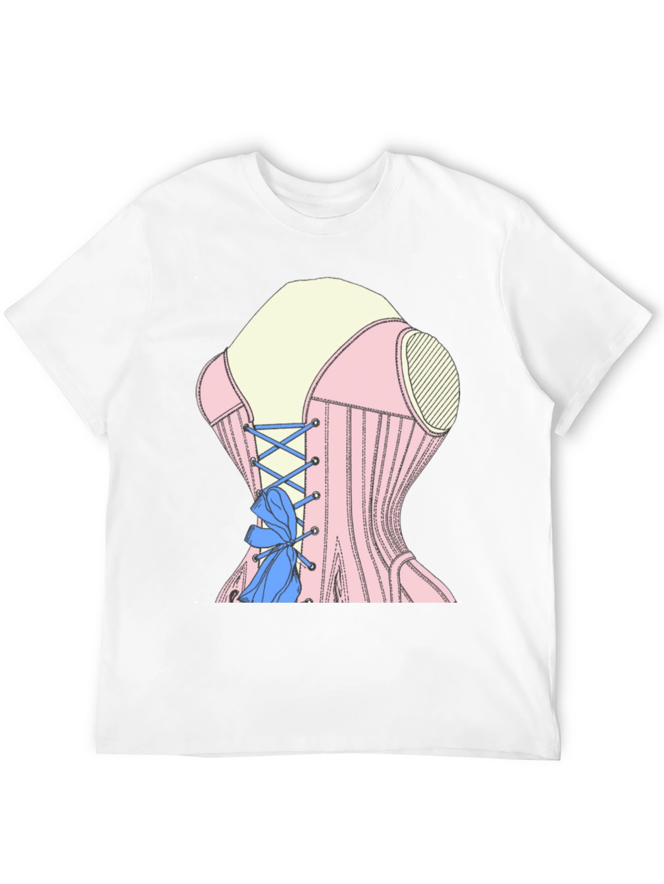 Corset T-Shirt - Unique Fashion Statement