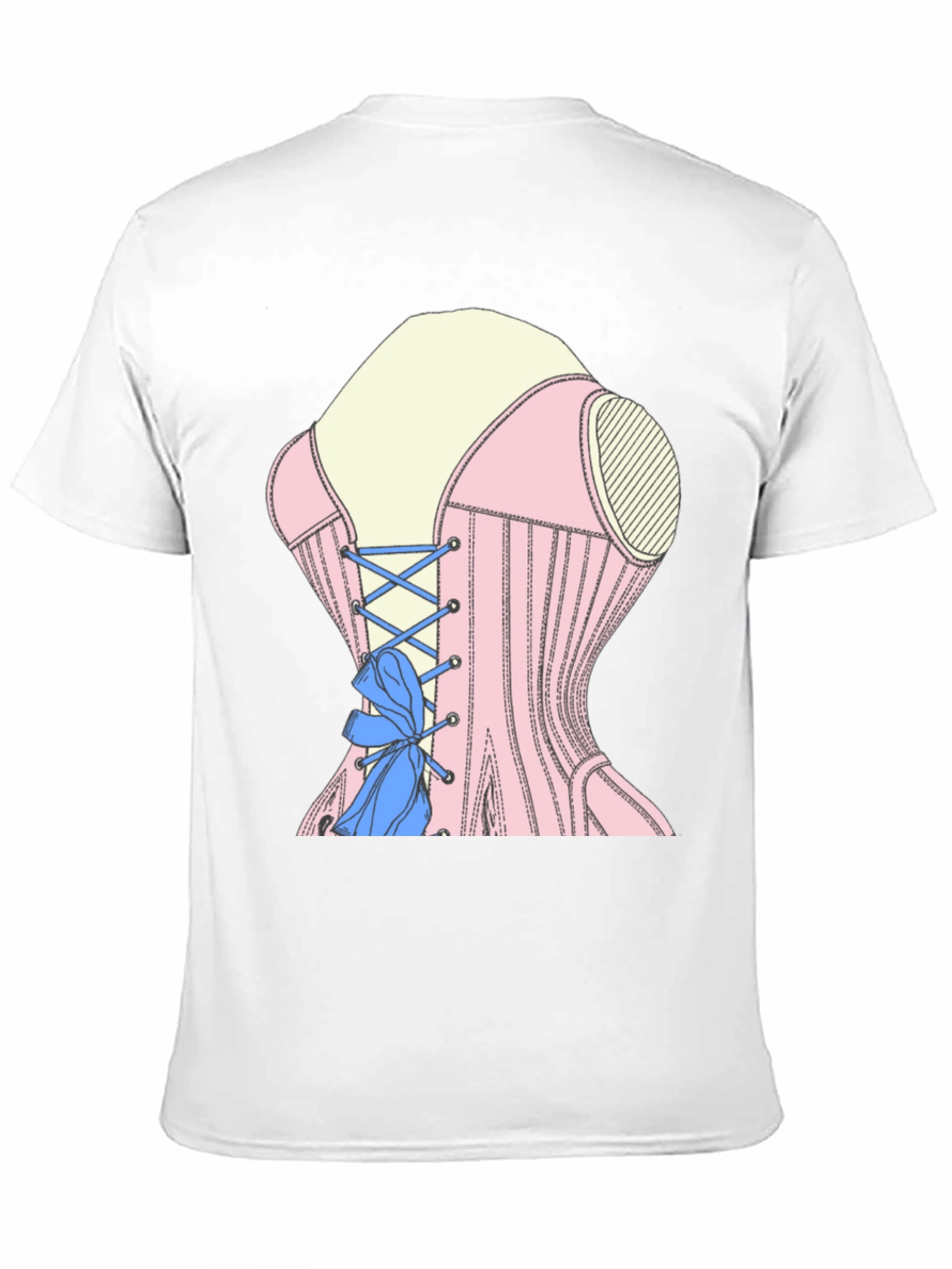Corset T-Shirt - Unique Fashion Statement