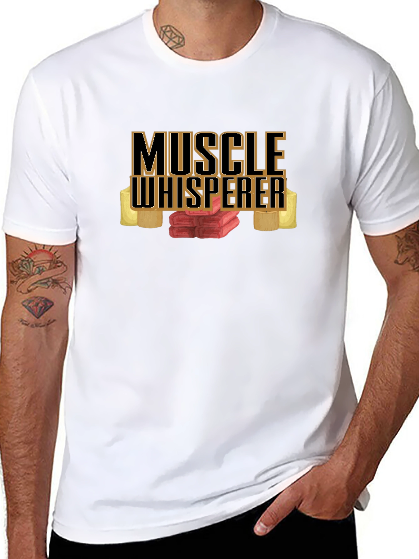 Muscle Whisperer Graphic T-Shirt