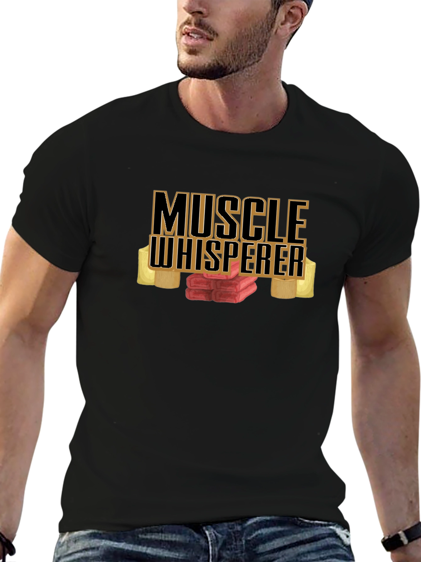 Muscle Whisperer Graphic T-Shirt